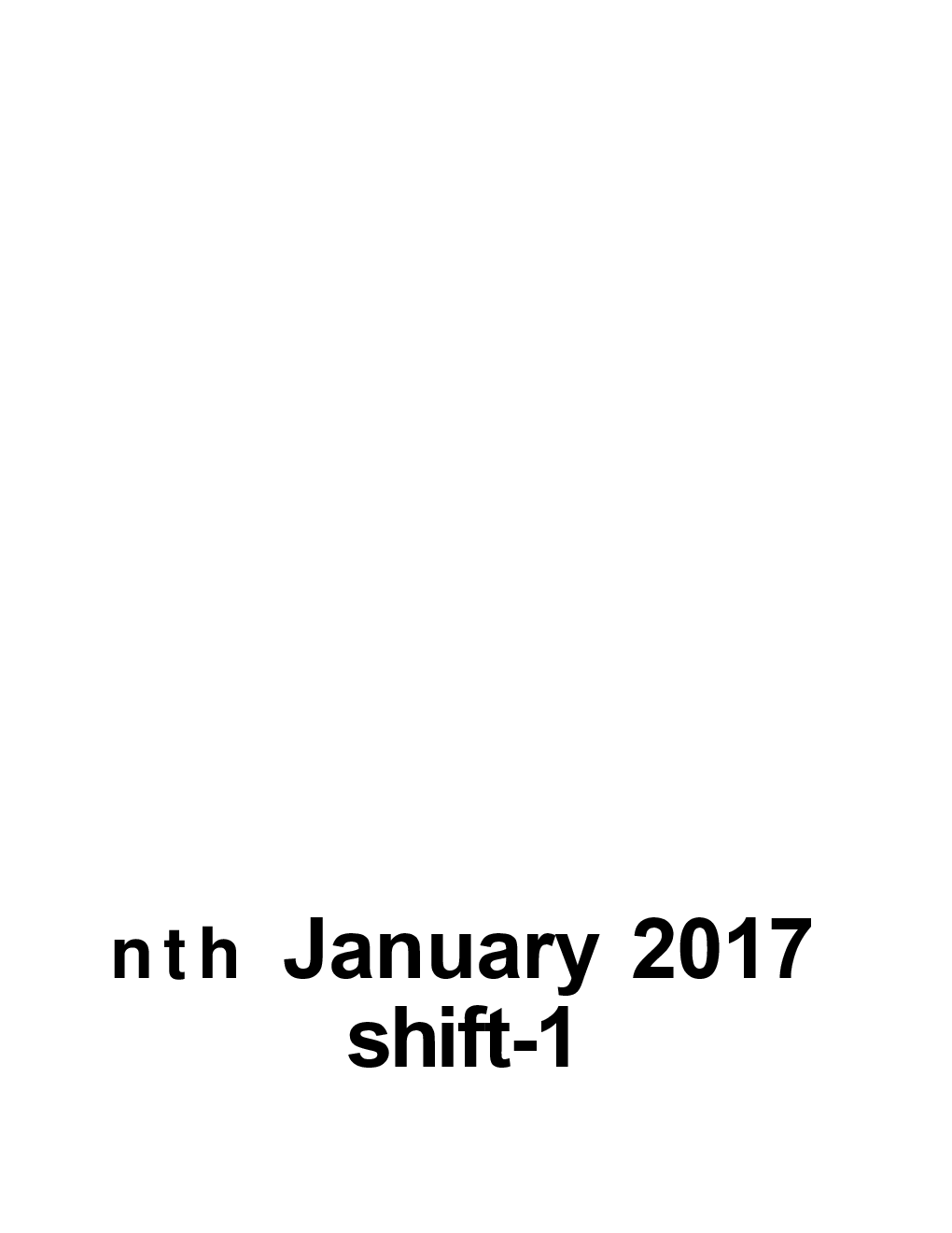 SSC MTS 11th January 2017 shift-1 - Page 1