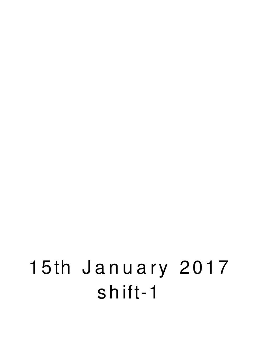 SSC MTS 15th January 2017 shift-1 - Page 1