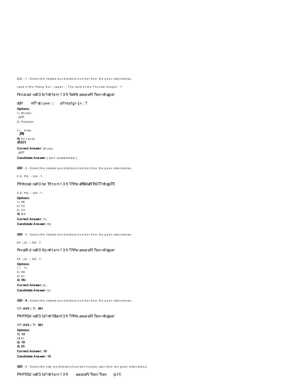 SSC MTS 17th January 2017 shift-1 - Page 2