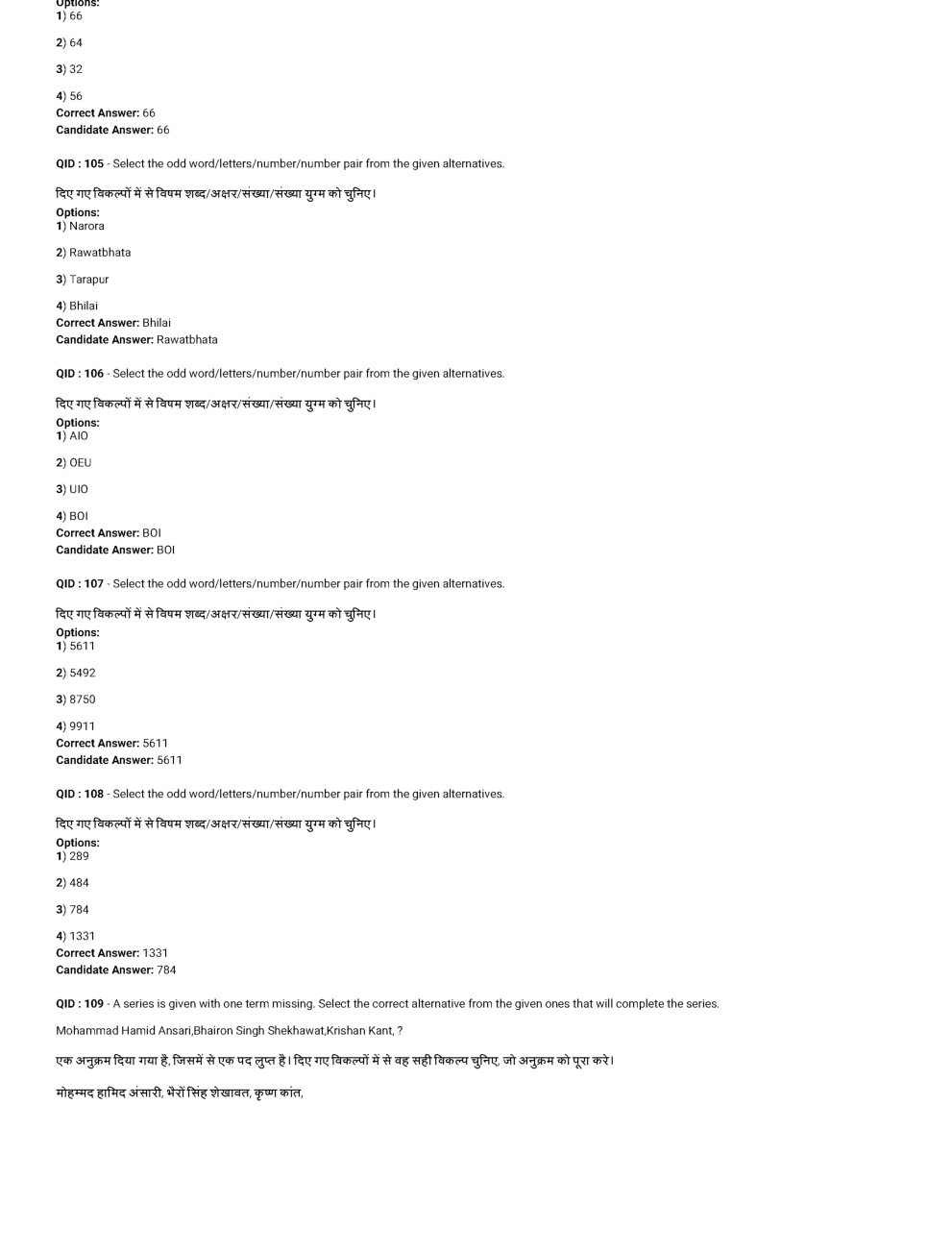SSC MTS 3rd February 2017 shift-2 - Page 3
