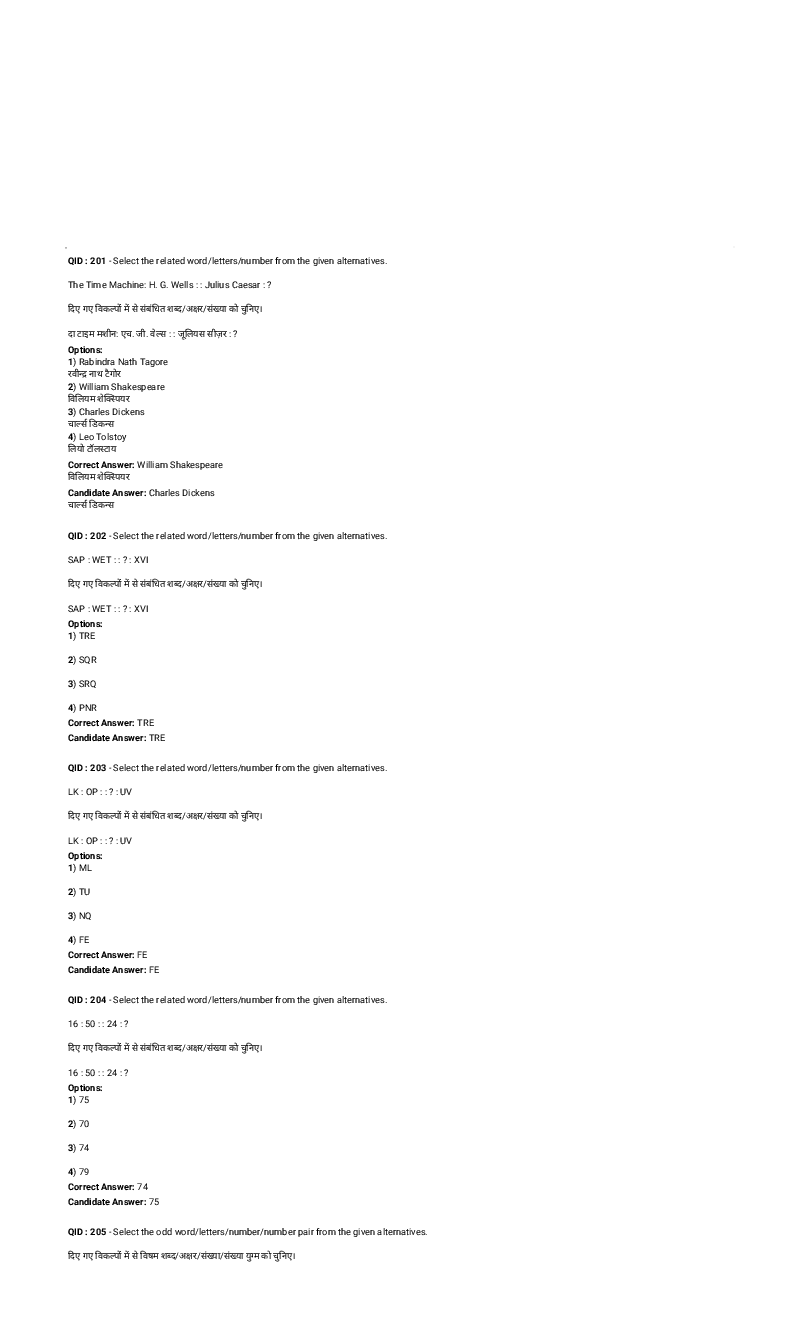 SSC MTS 7th February 2017 shift-3 - Page 2