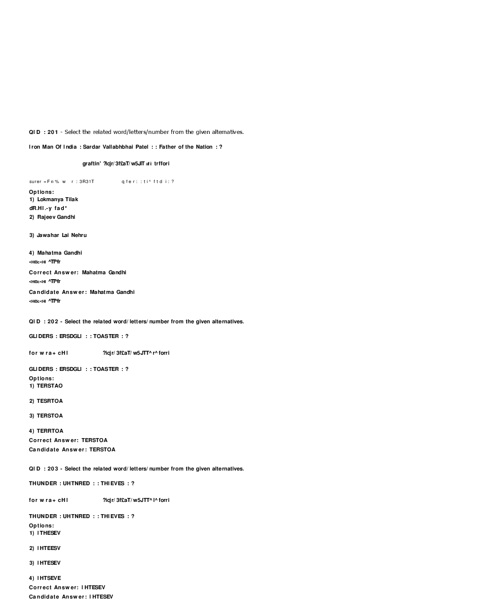 SSC MTS 15th January 2017 shift-3 - Page 2