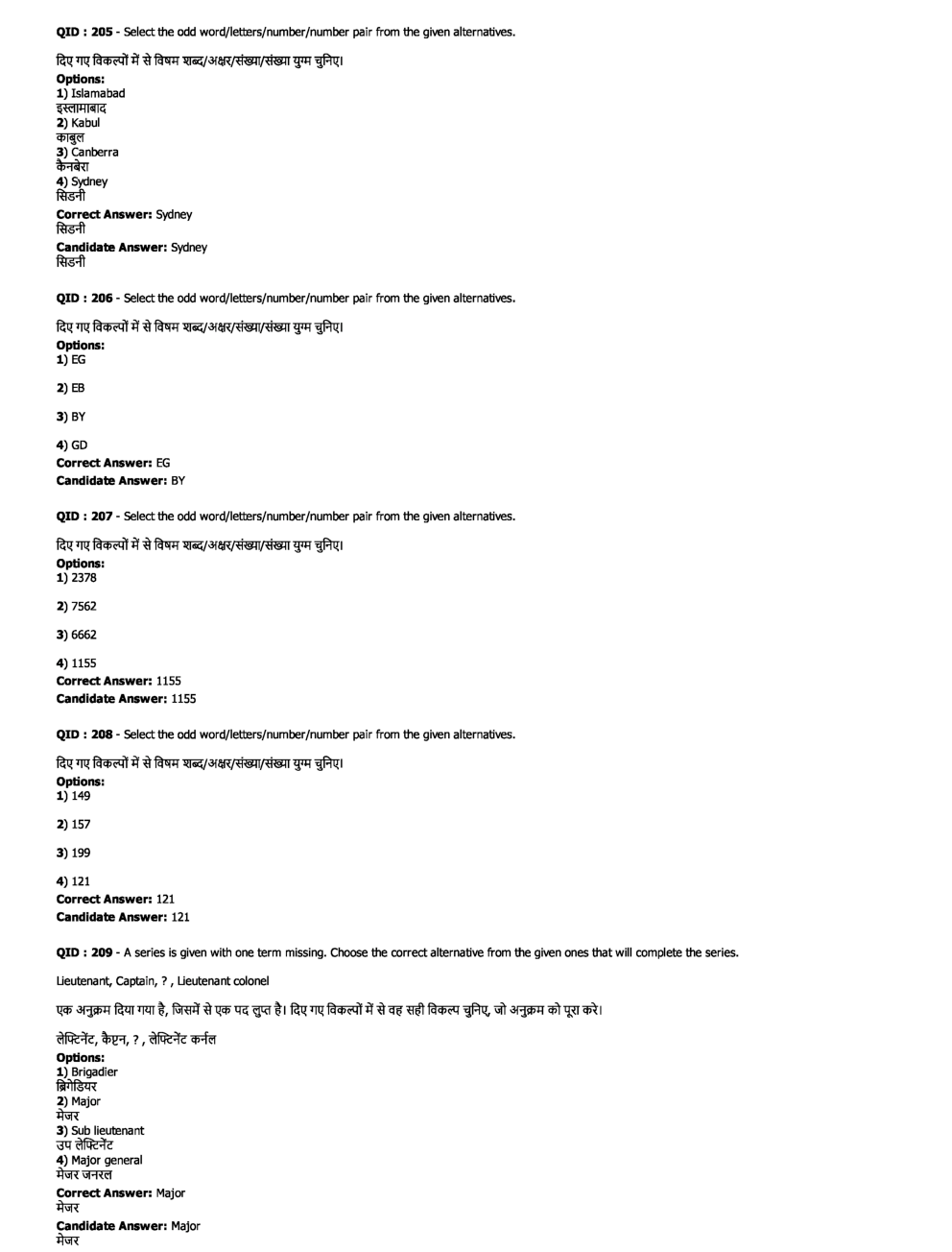 SSC MTS 18th January 2017 shift-3 - Page 3