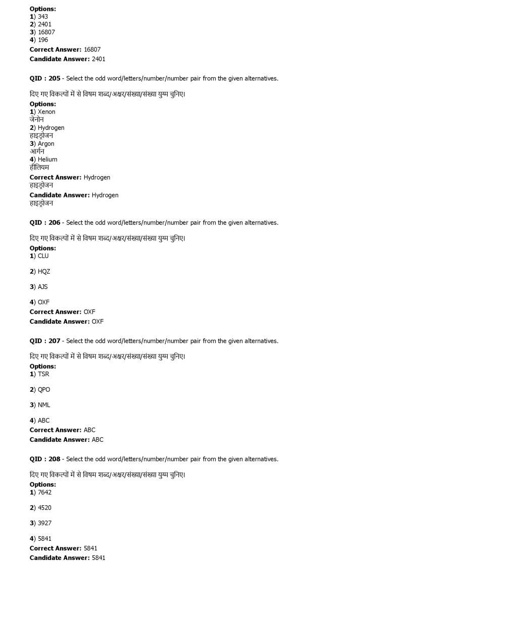 SSC MTS 22nd January 2017 shift-3 - Page 3