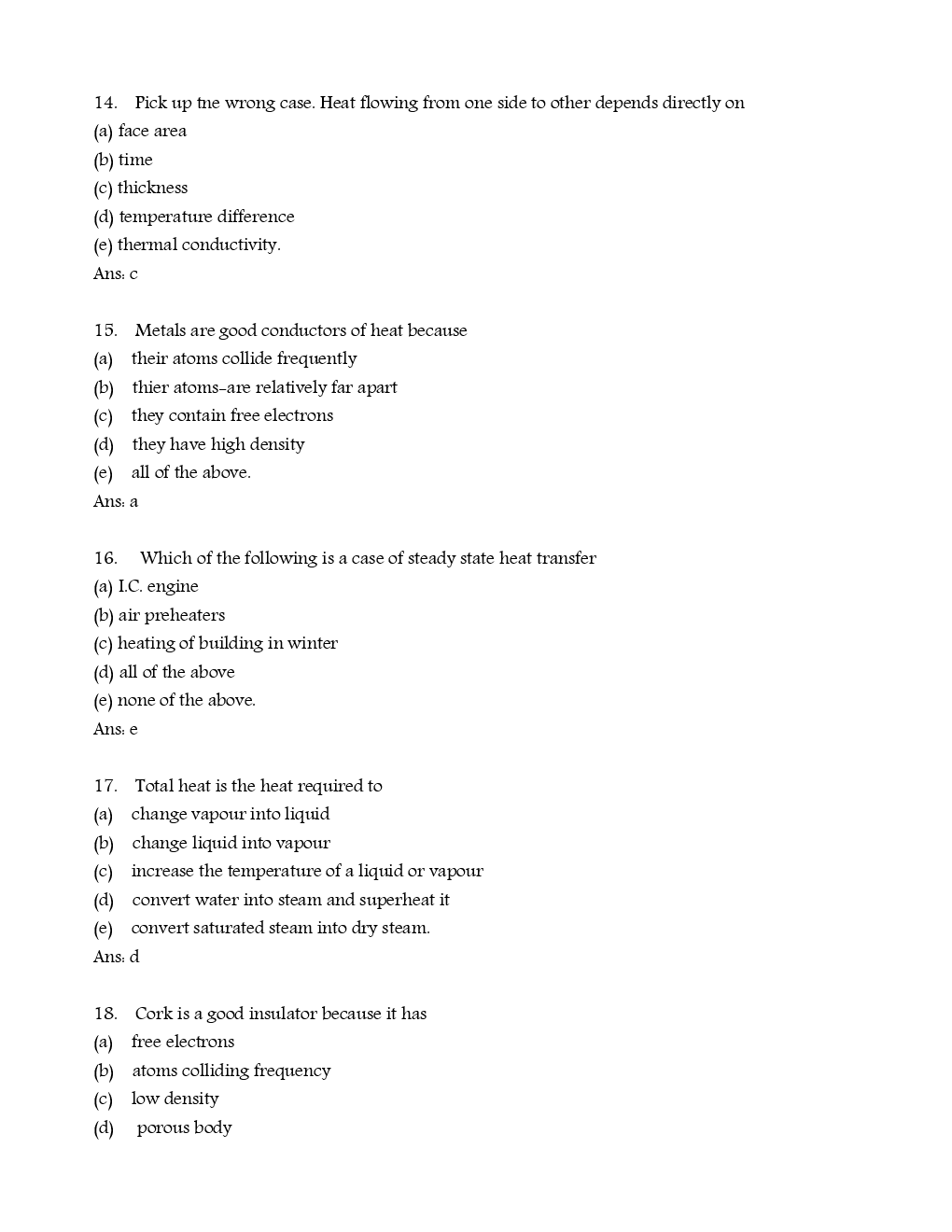 RRB Junior Engineer Mechanical Solved Model Question With Answer Paper 7 - Page 5