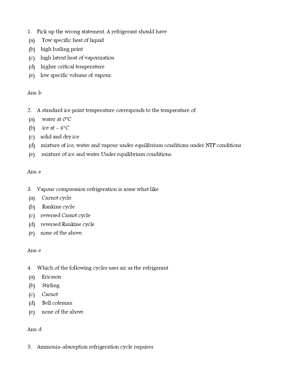 RRB Junior Engineer Mechanical Solved Model Question With Answer Paper 8 - Page 2