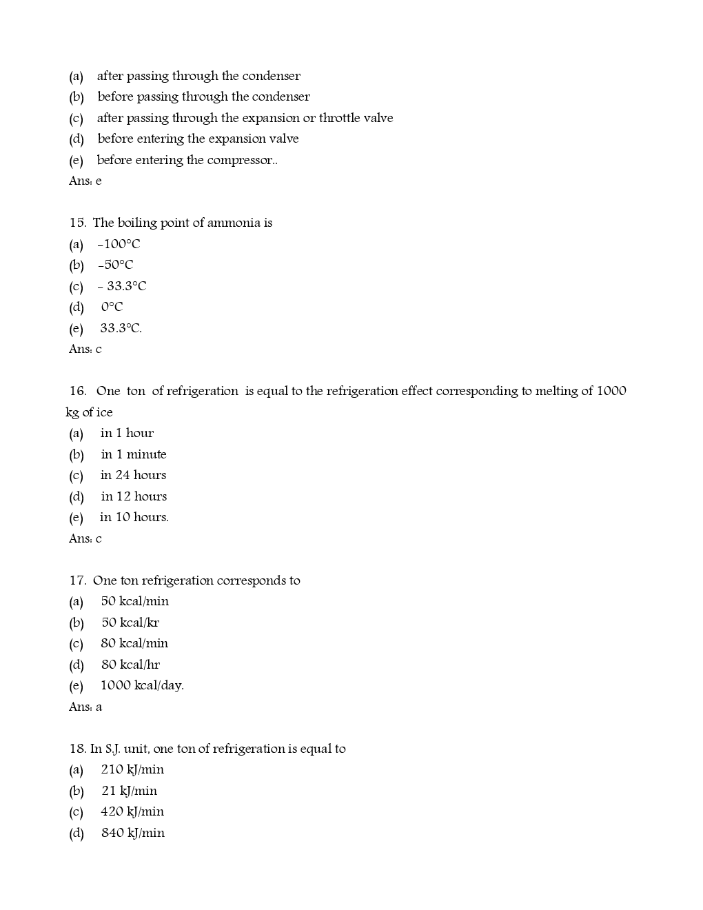 RRB Junior Engineer Mechanical Solved Model Question With Answer Paper 8 - Page 5