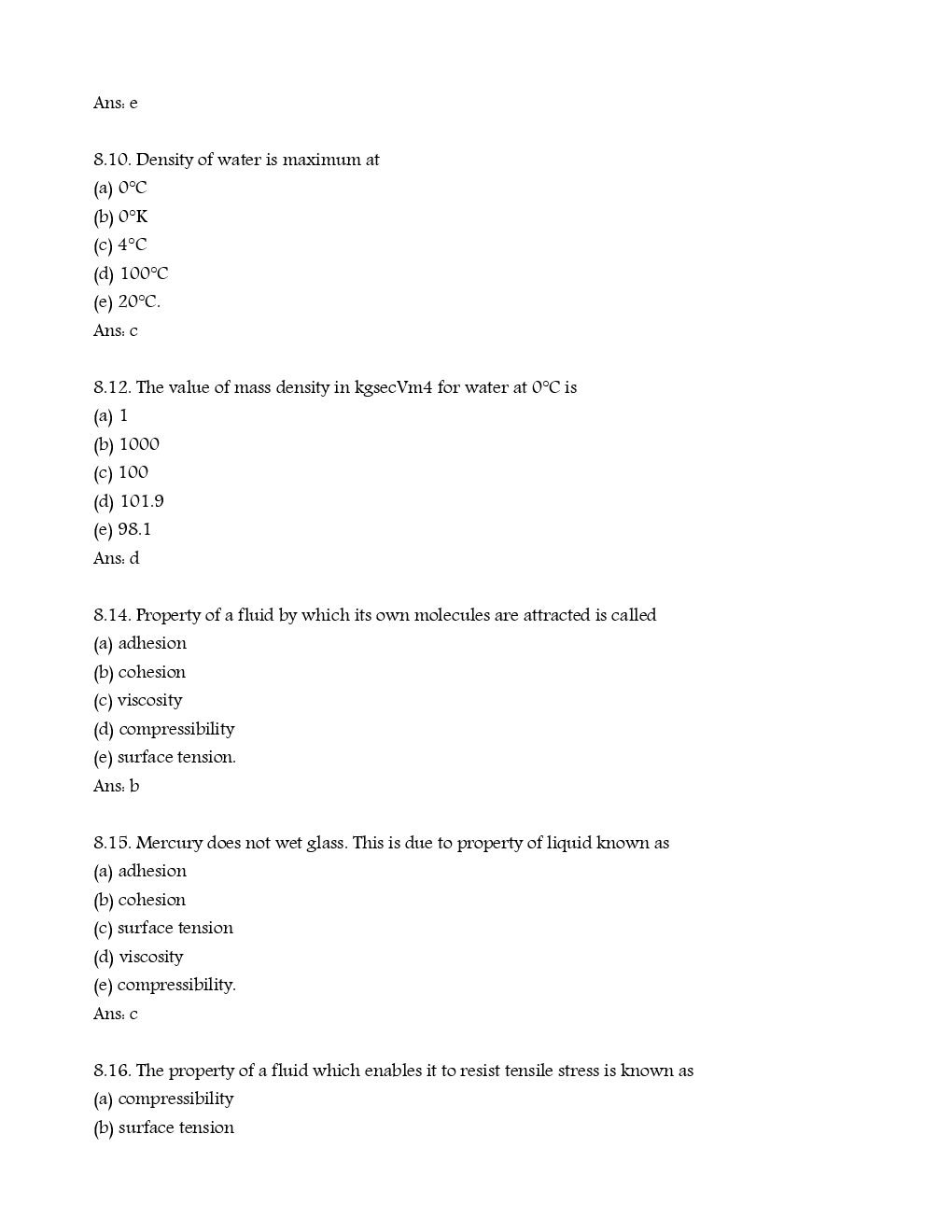 RRB Junior Engineer Mechanical Solved Model Question With Answer Paper 9 - Page 4