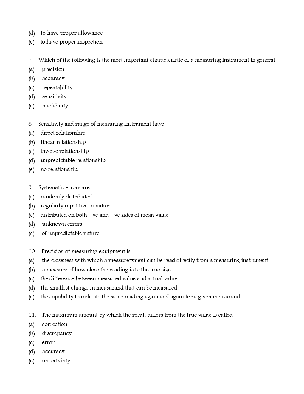 RRB Junior Engineer Mechanical Solved Model Question With Answer Paper 11 - Page 3