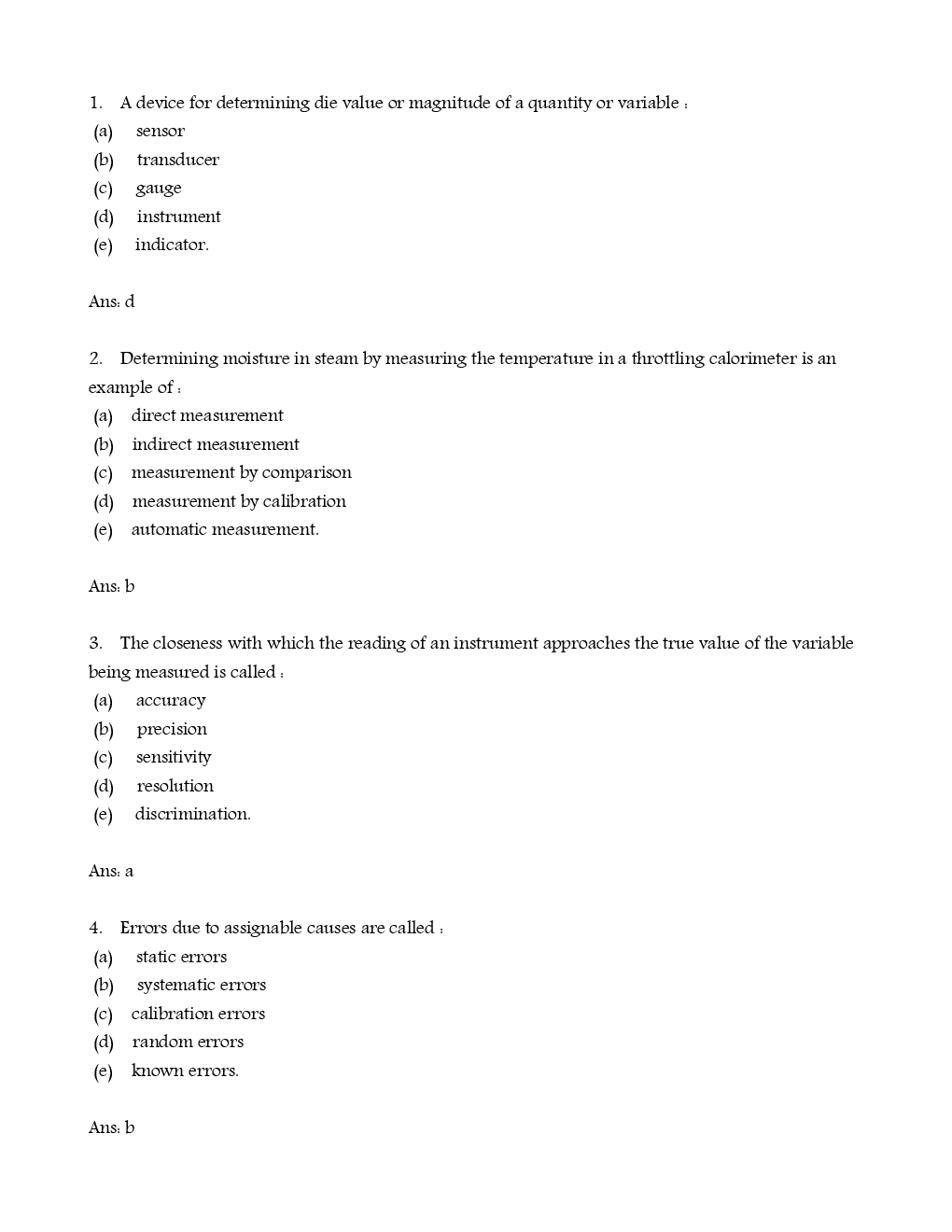 RRB Junior Engineer Mechanical Solved Model Question With Answer Paper 13 - Page 2