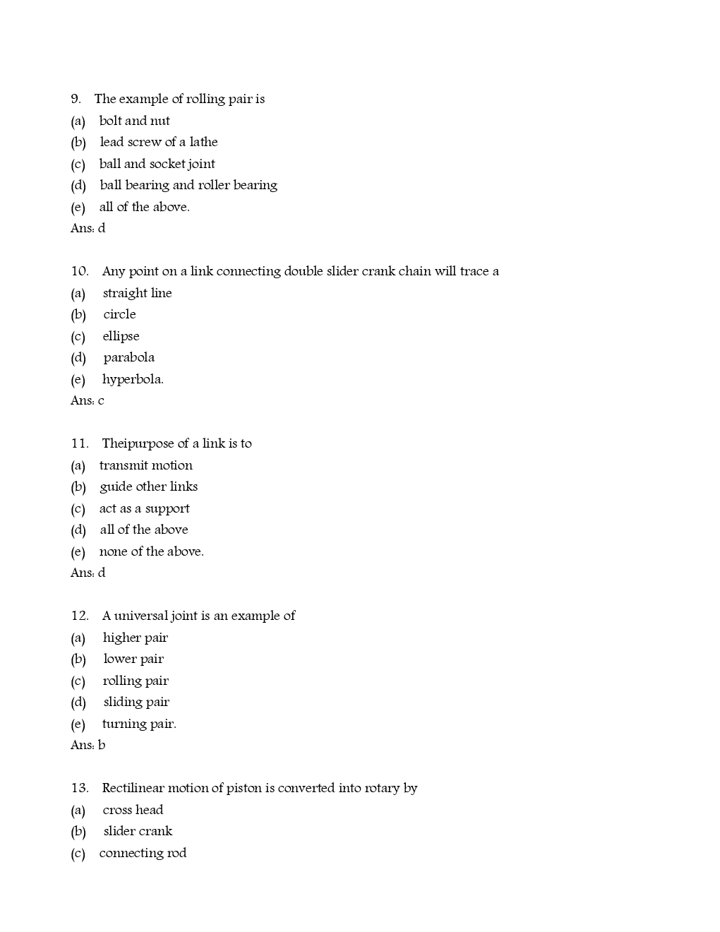 RRB Junior Engineer Mechanical Solved Model Question With Answer Paper 15 - Page 4