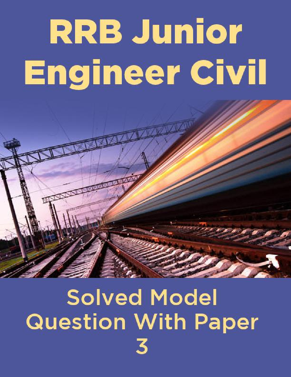RRB Junior Engineer Civil Solved Model Question With Paper 3 - Page 1