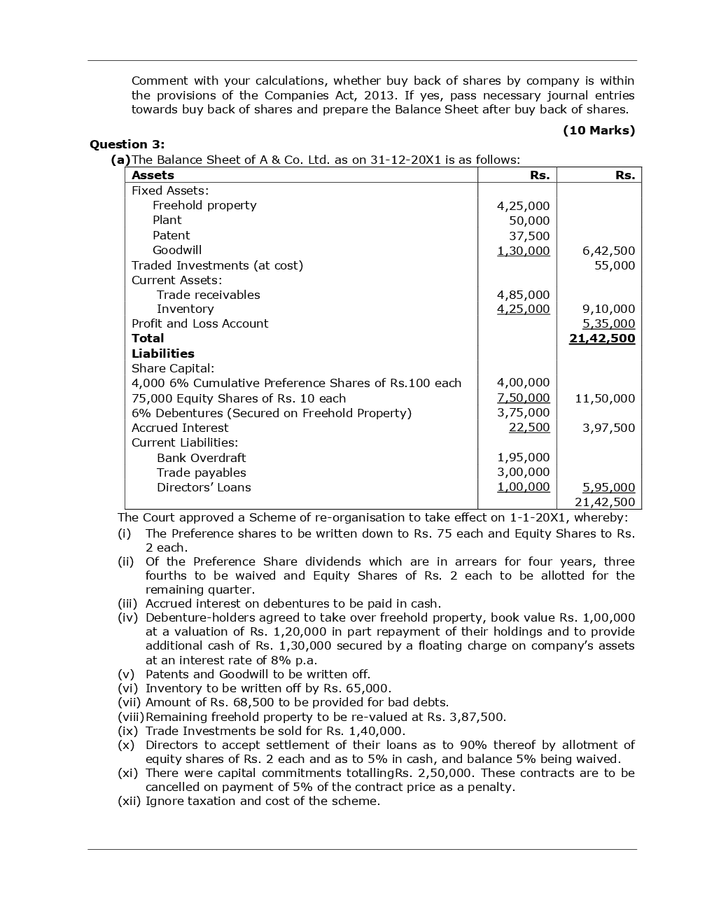 CA Intermediate Advance Accounting Mock Test Paper-1 - Page 4
