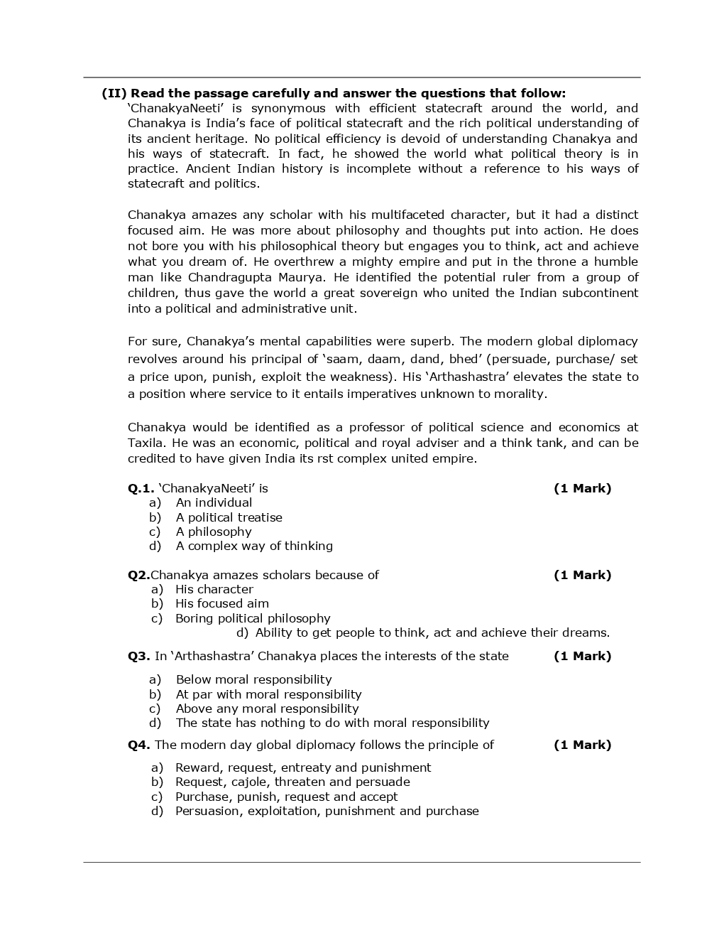 CA Foundation Business Law And Business Correspondence And Reporting Mock Test Paper-3 - Page 5
