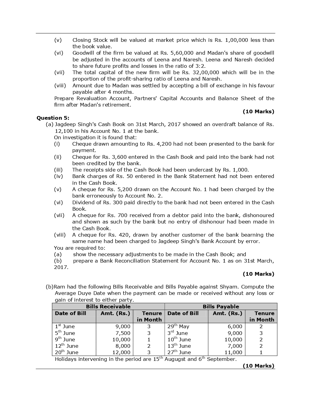 CA Foundation Principles And Practice Of Accounting Mock Test Paper-1 - Page 5