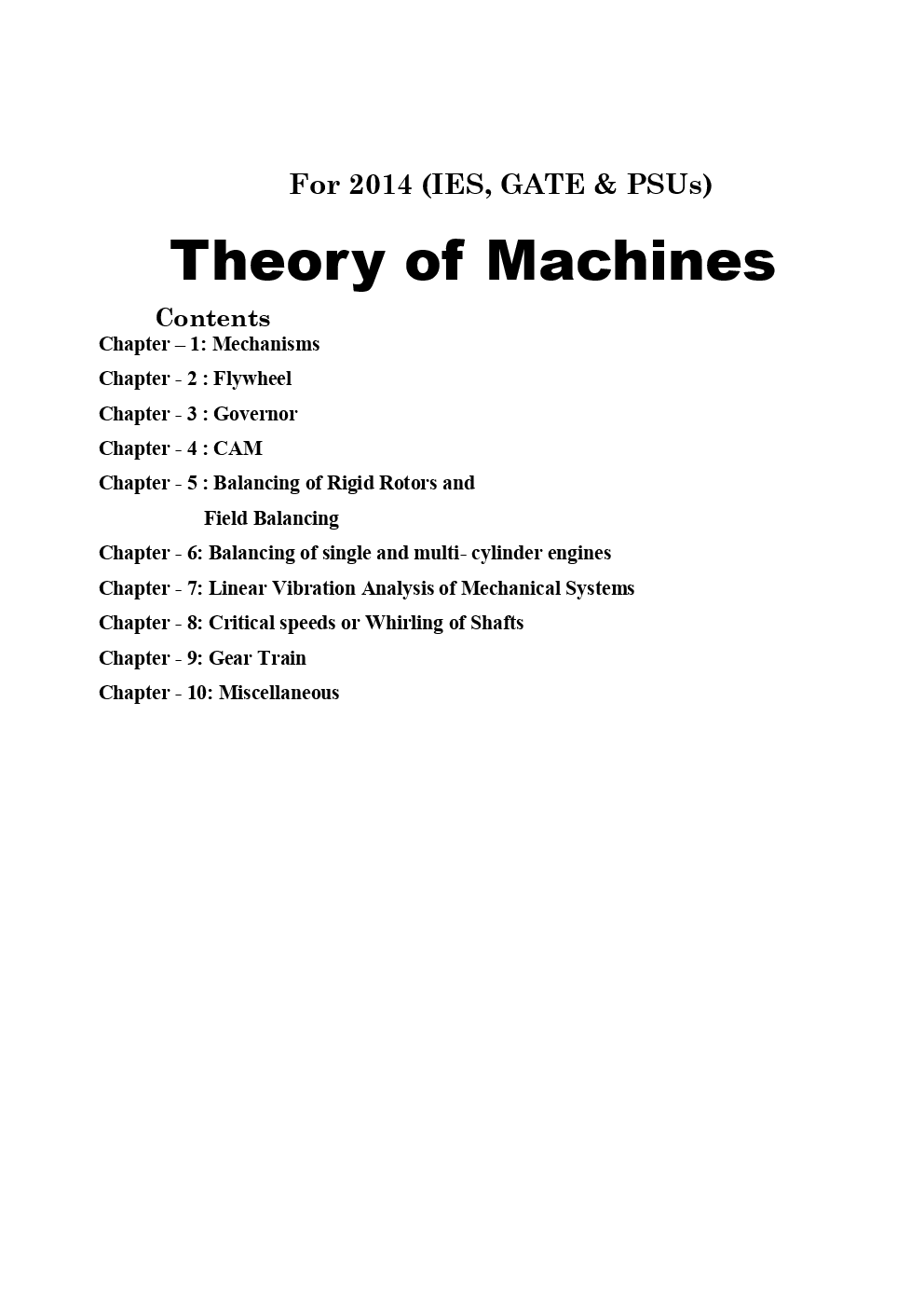 RRB JE Mechanical (Theory Of Machines) - Page 2