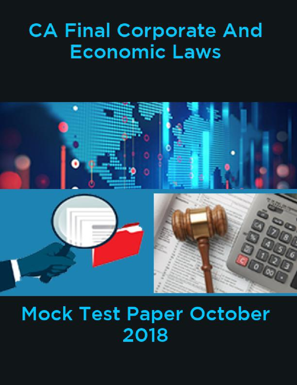 CA Final Corporate And Economic Laws Mock Test Paper October 2018 - Page 1