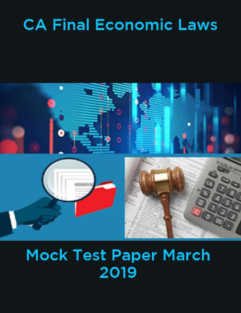 CA Final Economic Laws Mock Test Paper March 2019 - Page 1