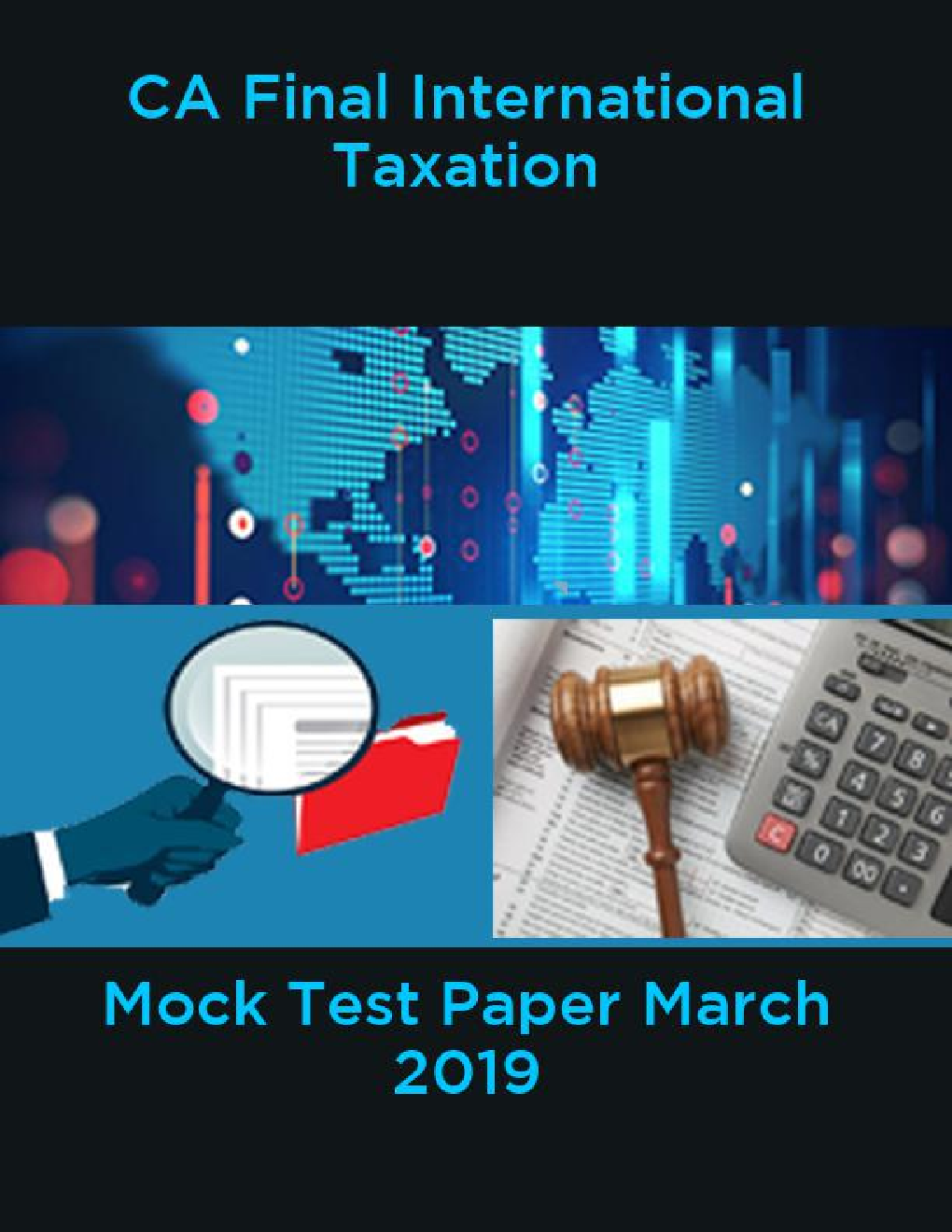CA Final International Taxation Mock Test Paper March 2019 - Page 1
