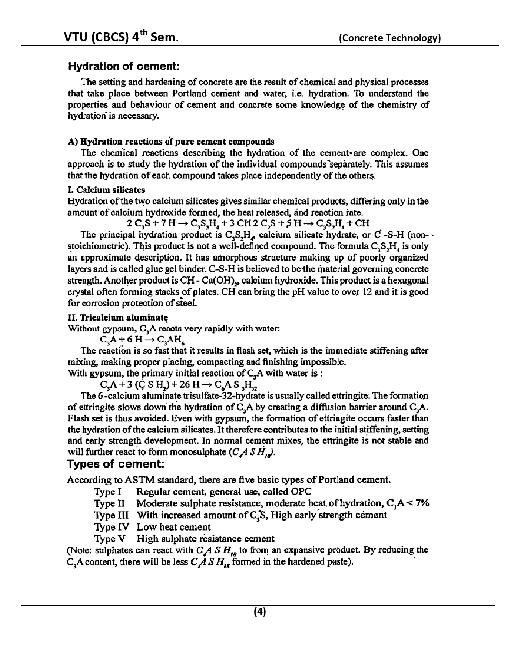 Concrete Technology For VTU BE 4th Sem Civil Engineering - Page 5