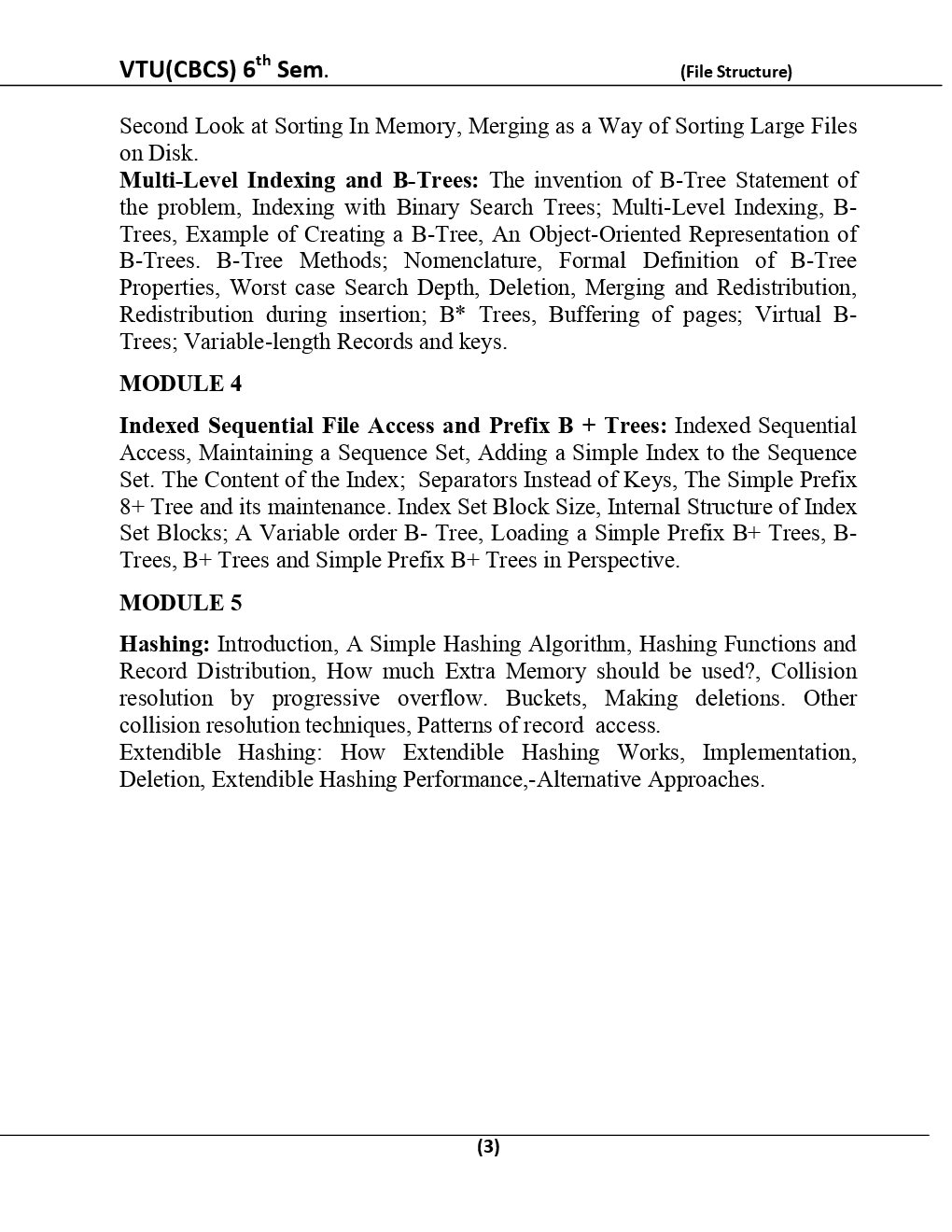File Structure For VTU BE 6th Sem Computer Science Engineering - Page 4