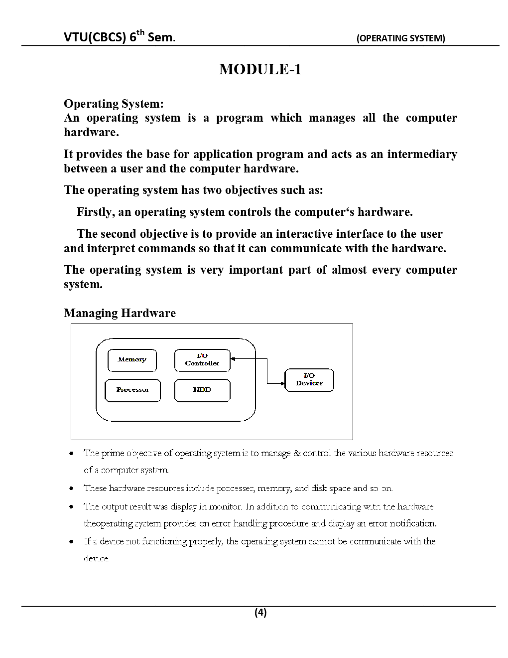 Operating System For VTU BE 6th Sem Computer Science Engineering  - Page 5