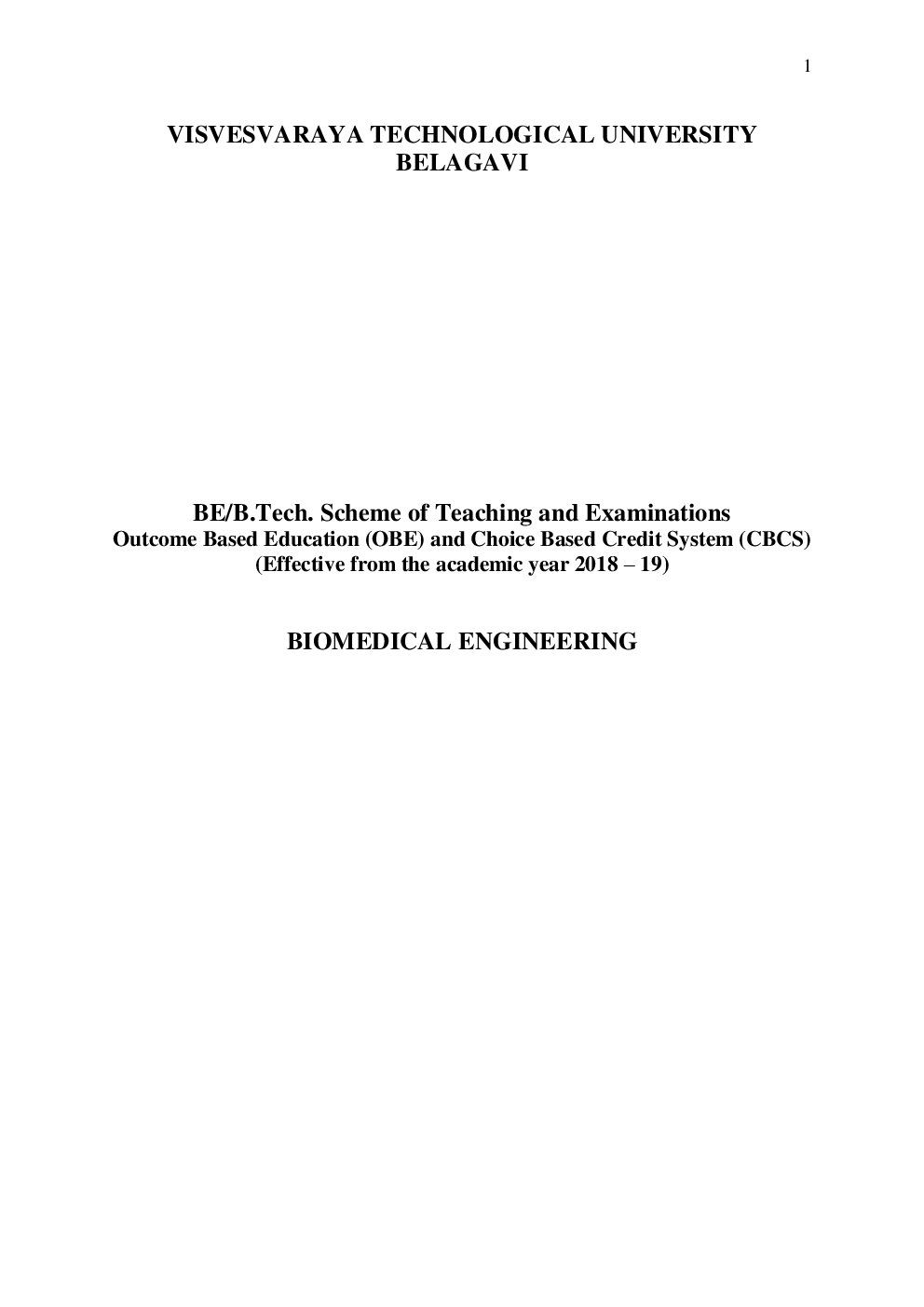 Syllabus Bio-Medical For VTU BE Sem (III-VIII) 2018-2019 - Page 2