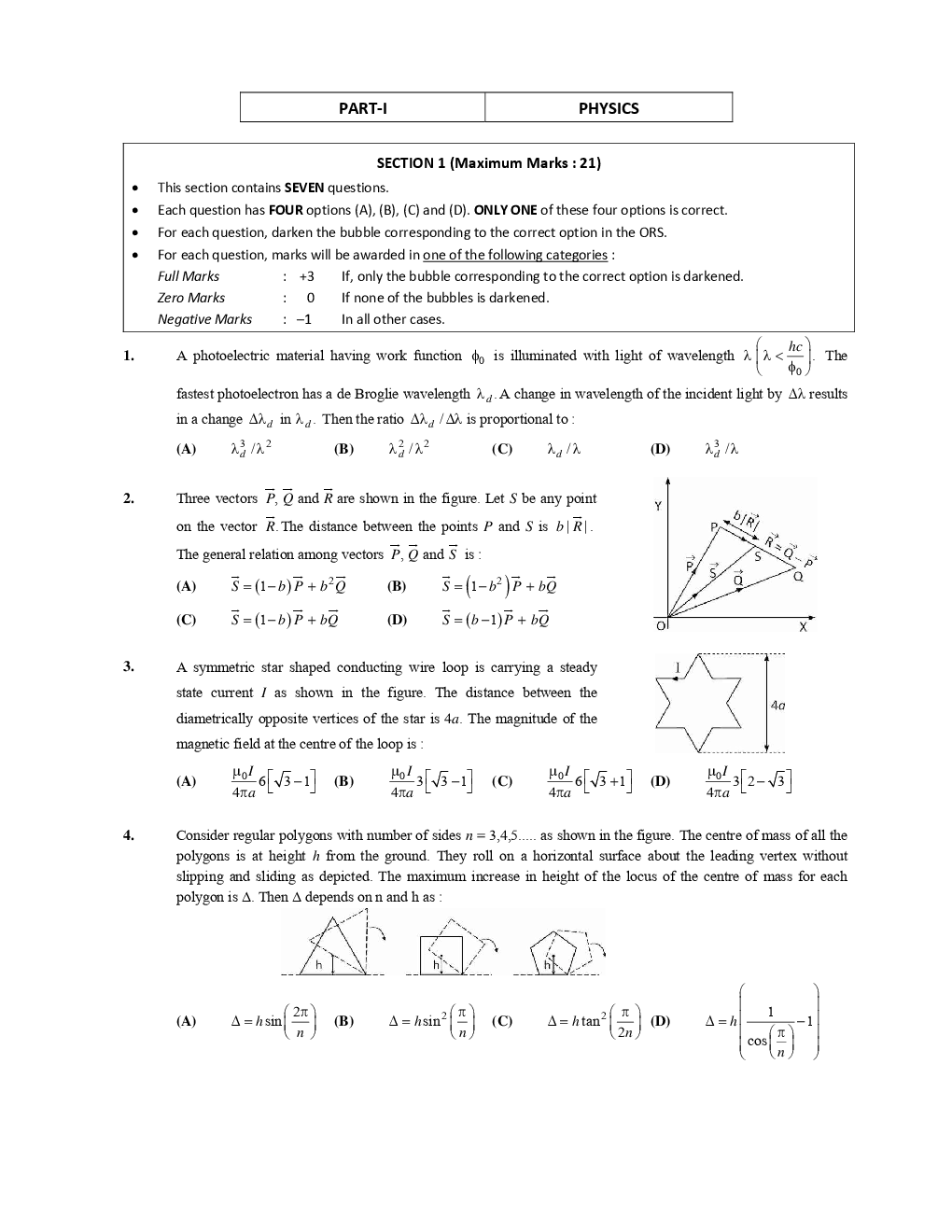IIT JEE Question Answer With Solution Paper-1 2017 - Page 2