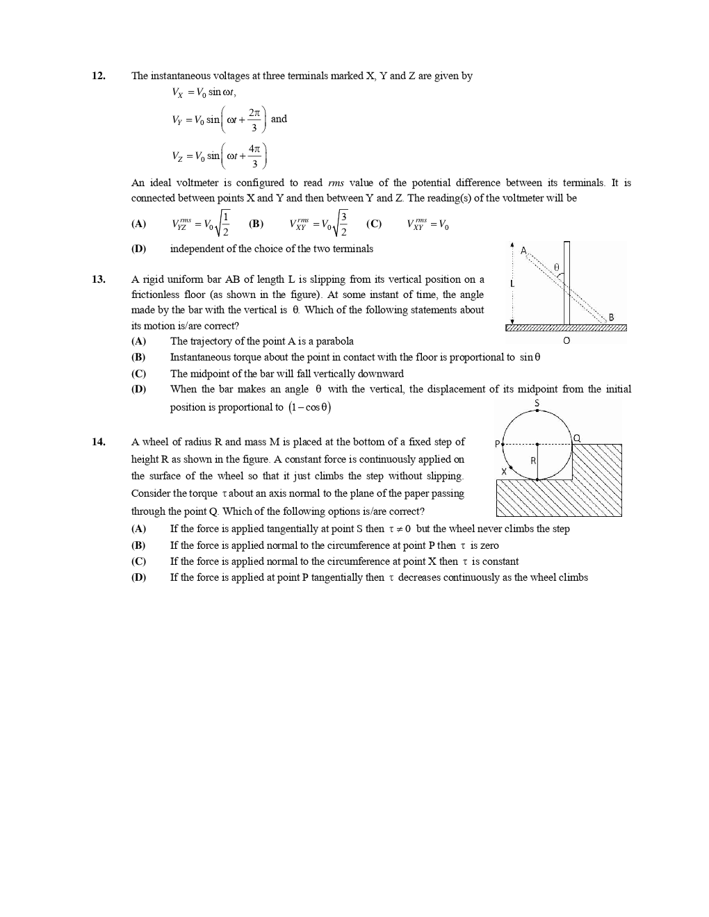IIT JEE Question Answer With Solution Paper-1 2017 - Page 5