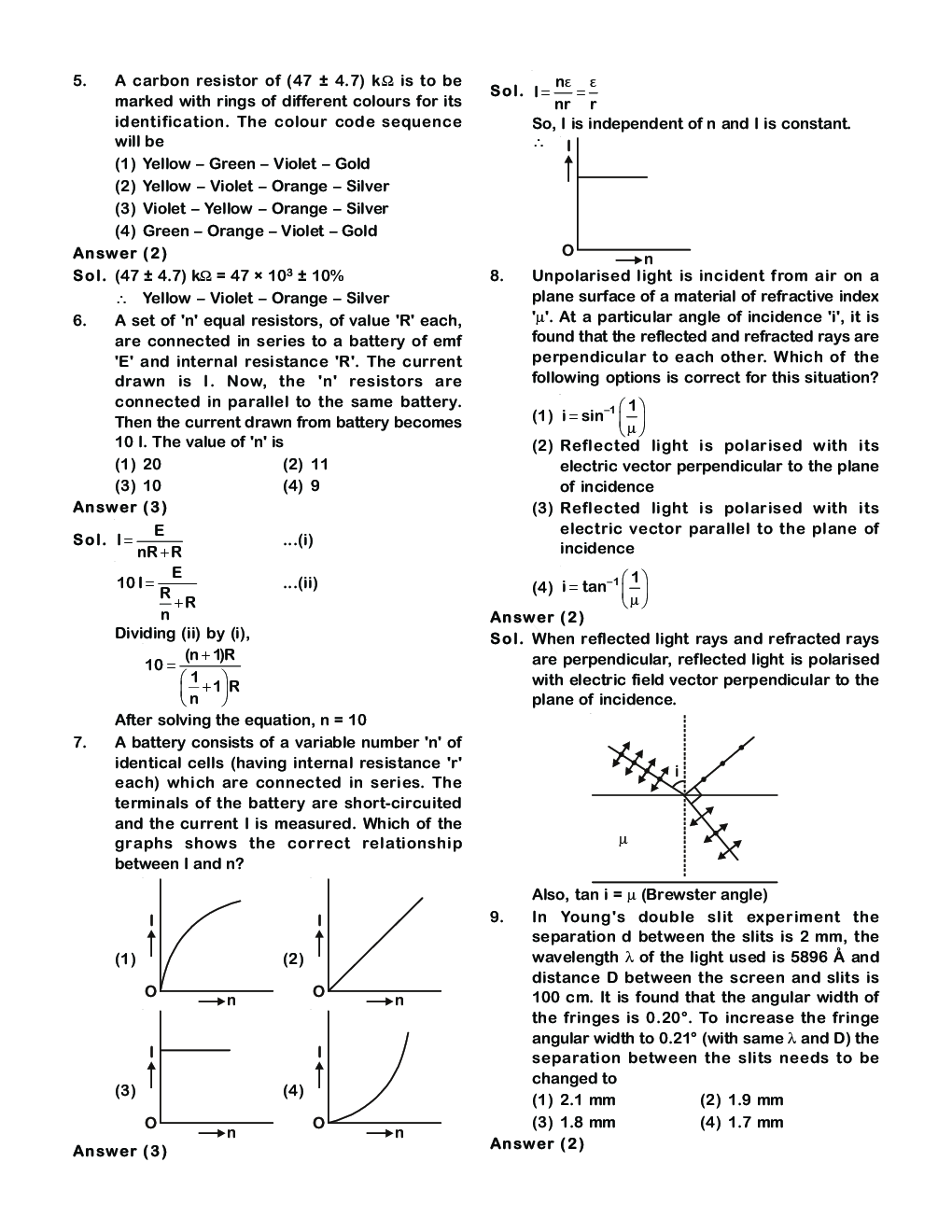 NEET 2018 Question Answer With Solution Code AA - Page 3