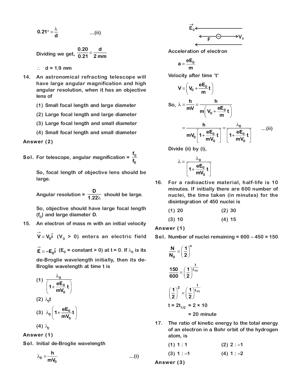 NEET 2018 Question Answer With Solution Code EE - Page 5
