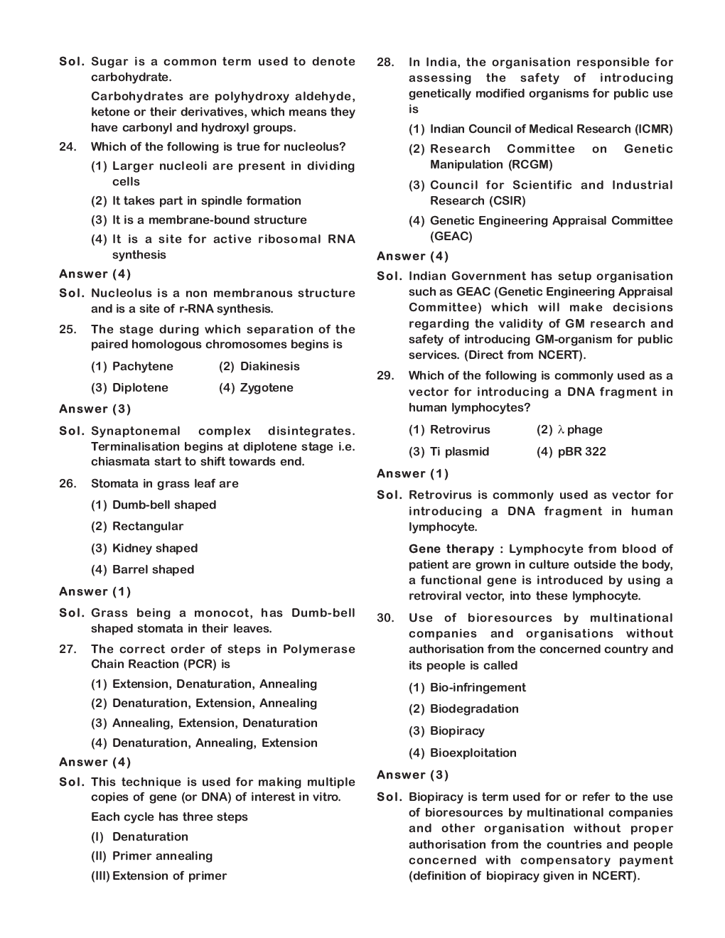 NEET 2018 Question Answer With Solution Code MM - Page 5