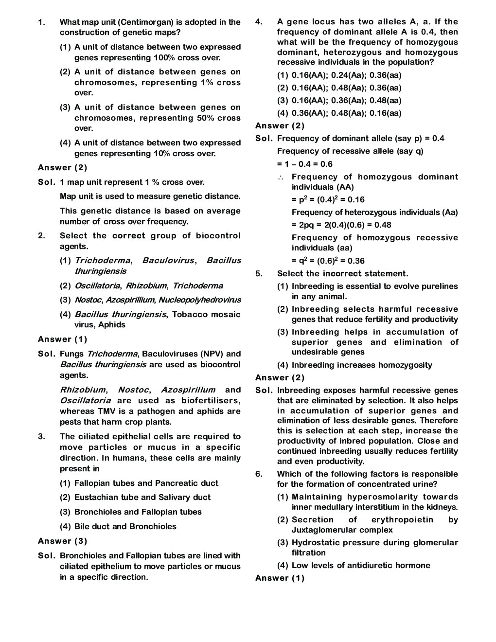 NEET 2019 Question Answer With Solution Code-Q2 - Page 2