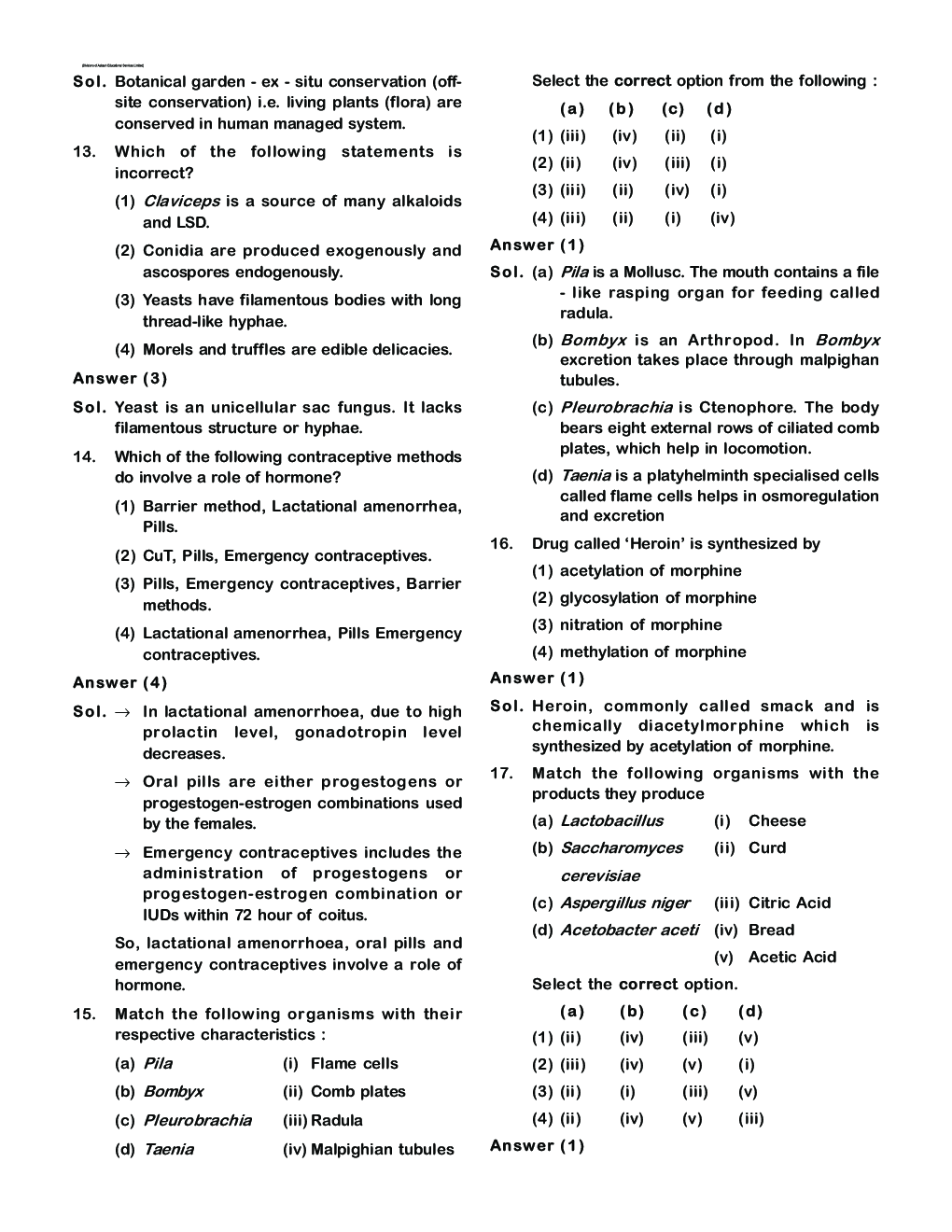 NEET 2019 Question Answer With Solution Code-Q2 - Page 4