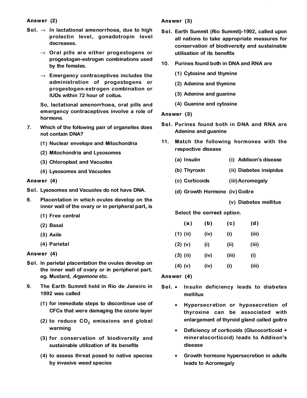 NEET 2019 Question Answer With Solution Code-R1 - Page 3