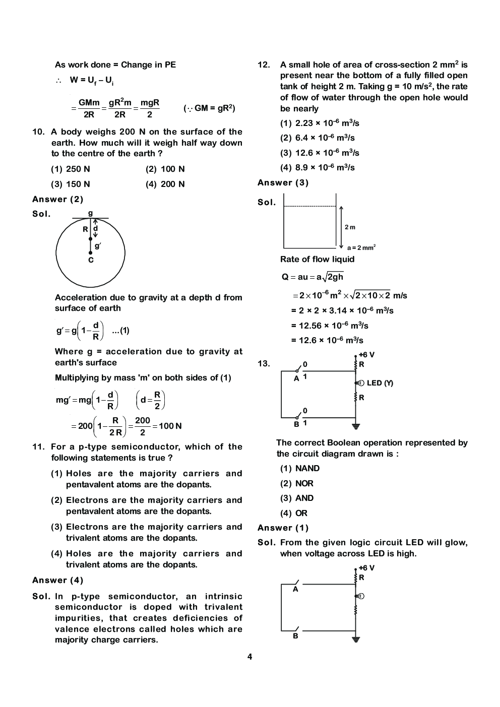 NEET 2019 Question Answer With Solution Code-S1 - Page 4