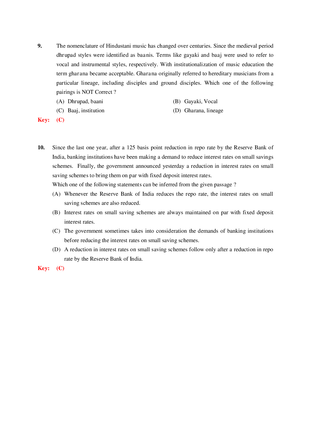 GATE Question Paper With Solution For Instrumentation Engineering 2019 - Page 5