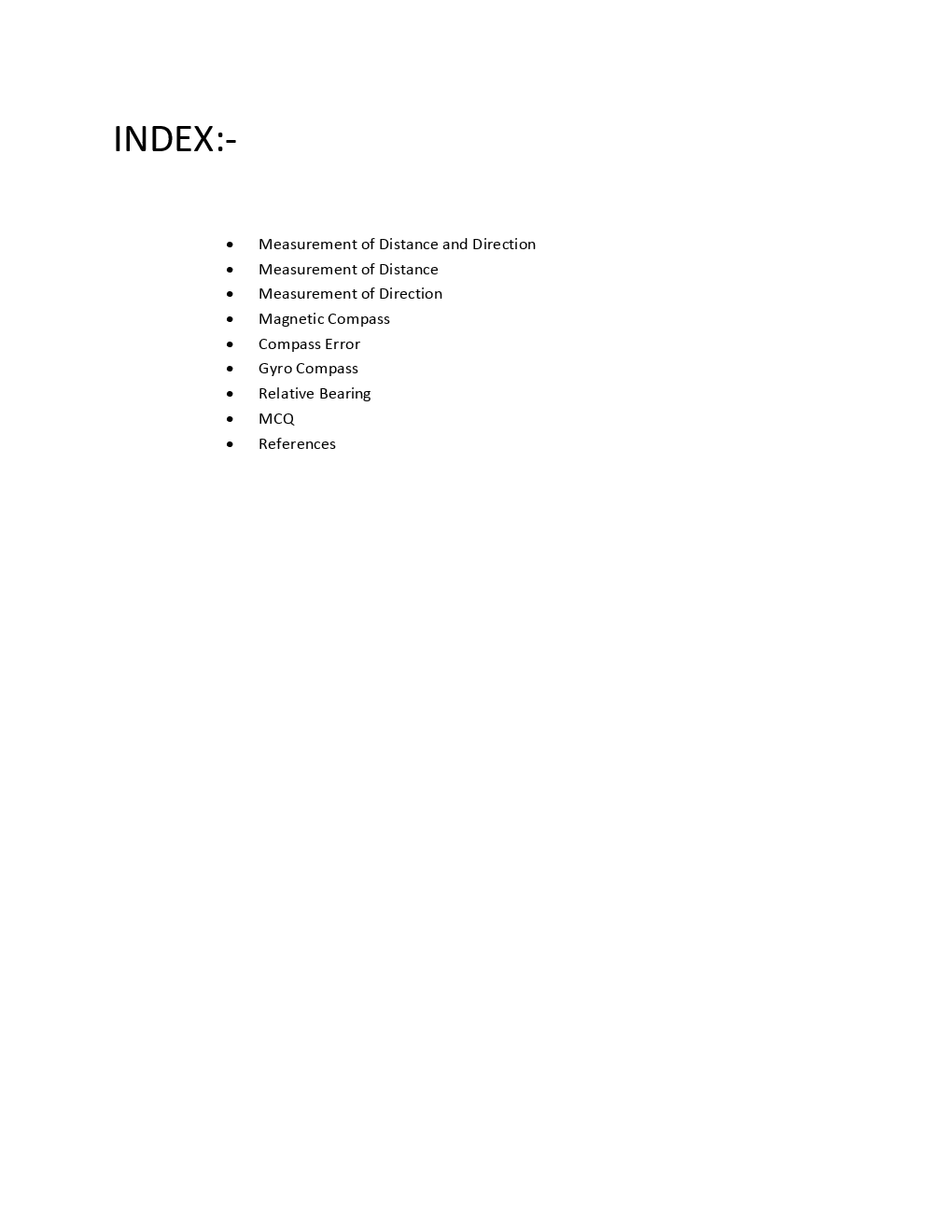 Measurement Of Distance And Direction-Civil - Page 2