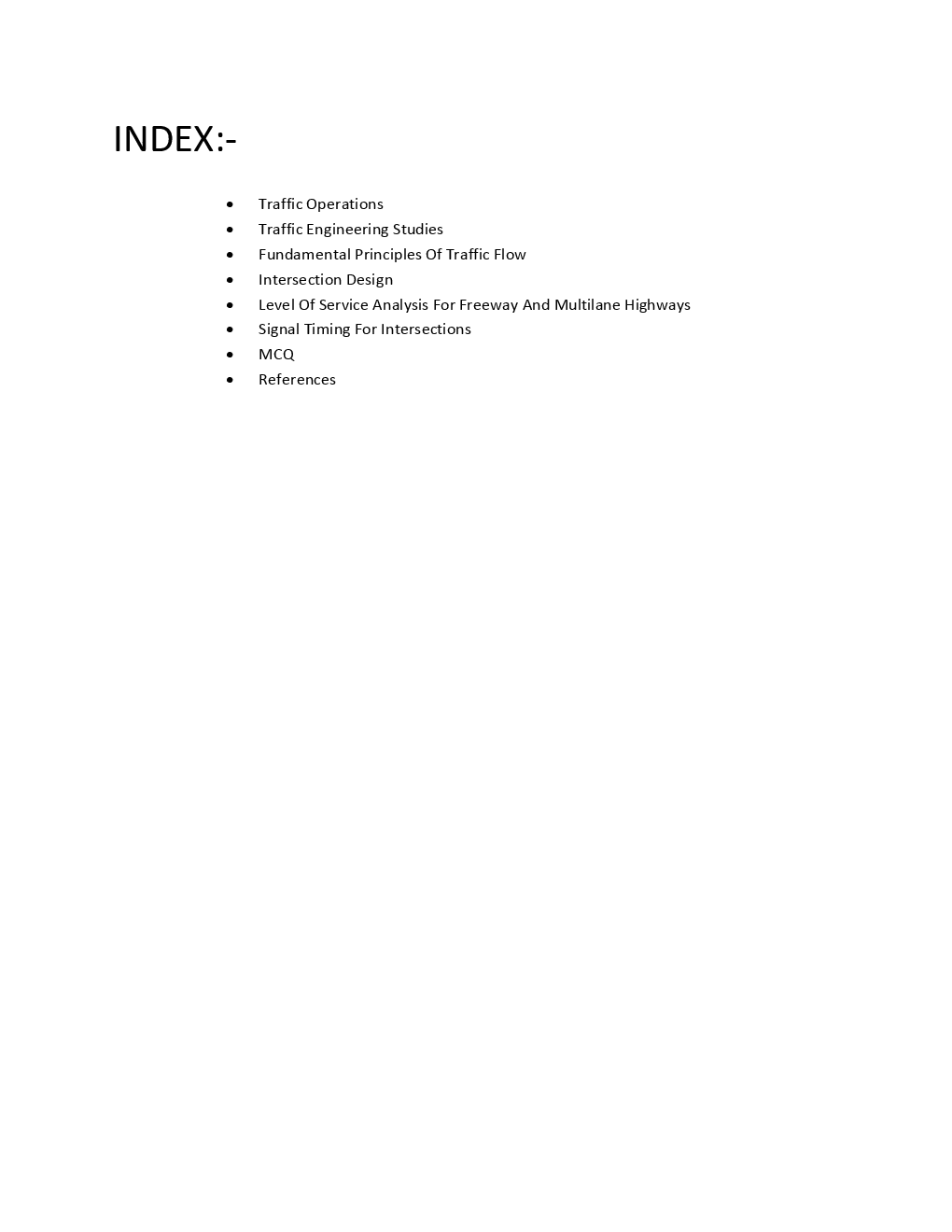 Traffic Engineering-Civil - Page 2