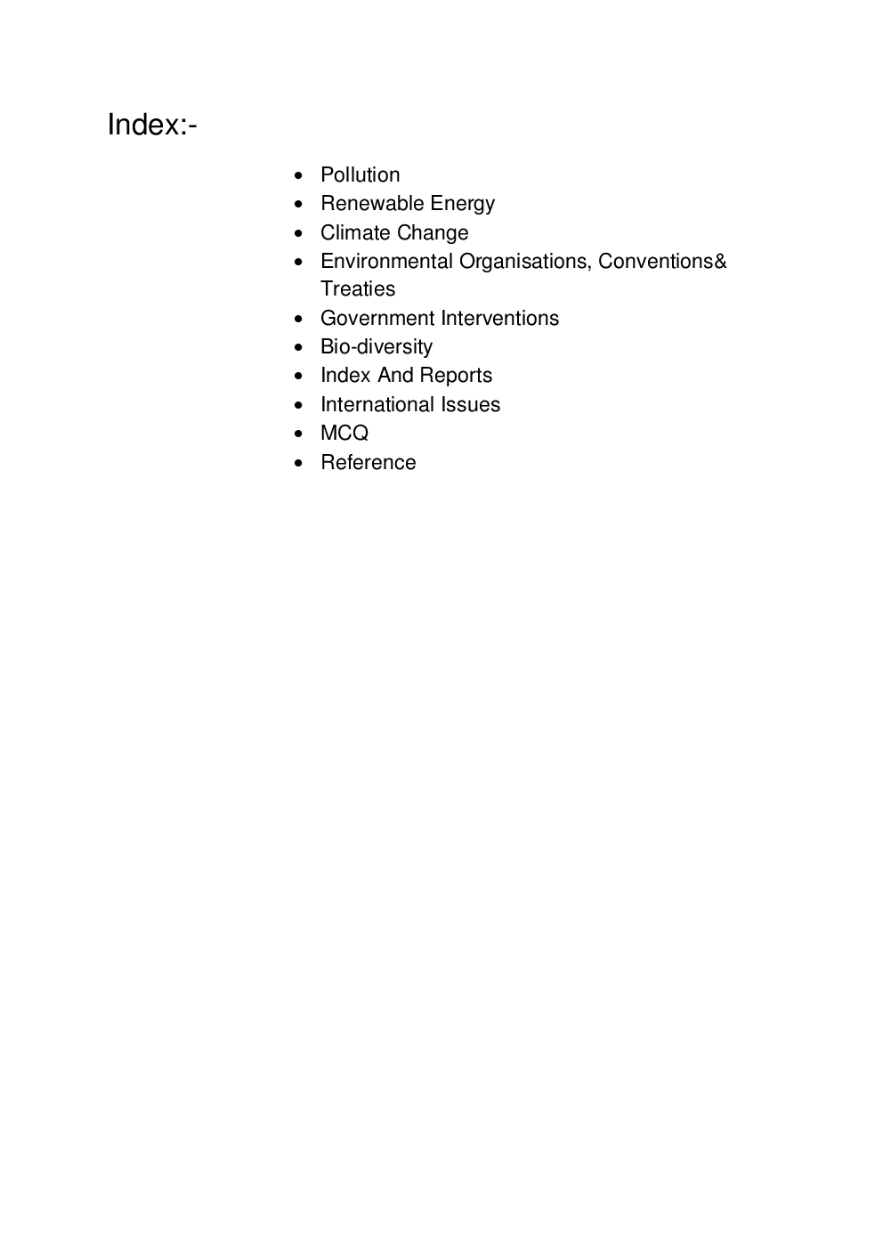 General Issues On Enviormental Ecology Biodiversity And Climate Change Part-I A Complete Study Material For IAS  Exam - Page 2