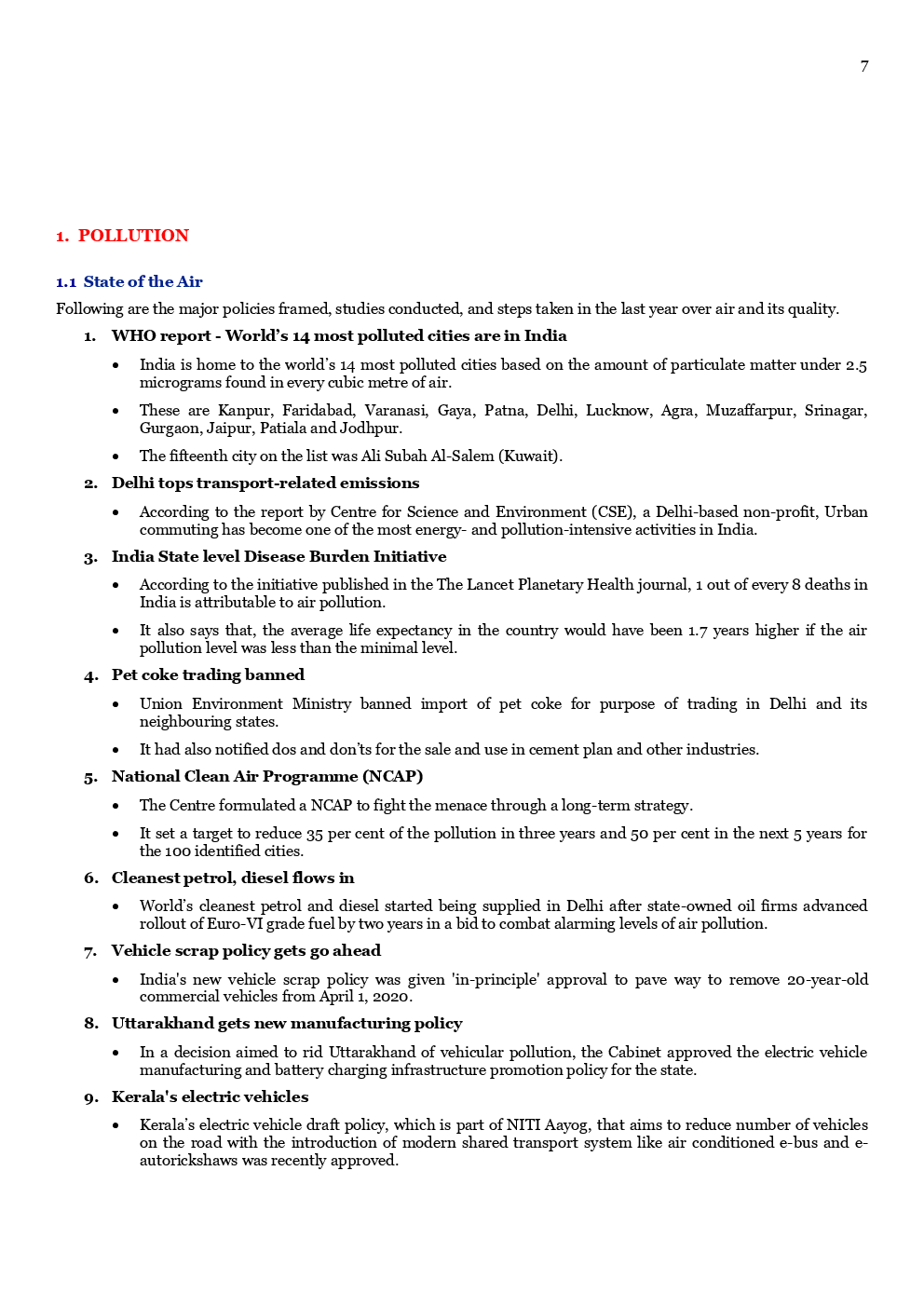 General Issues On Enviormental Ecology Biodiversity And Climate Change Part-I A Complete Study Material For IAS  Exam - Page 3