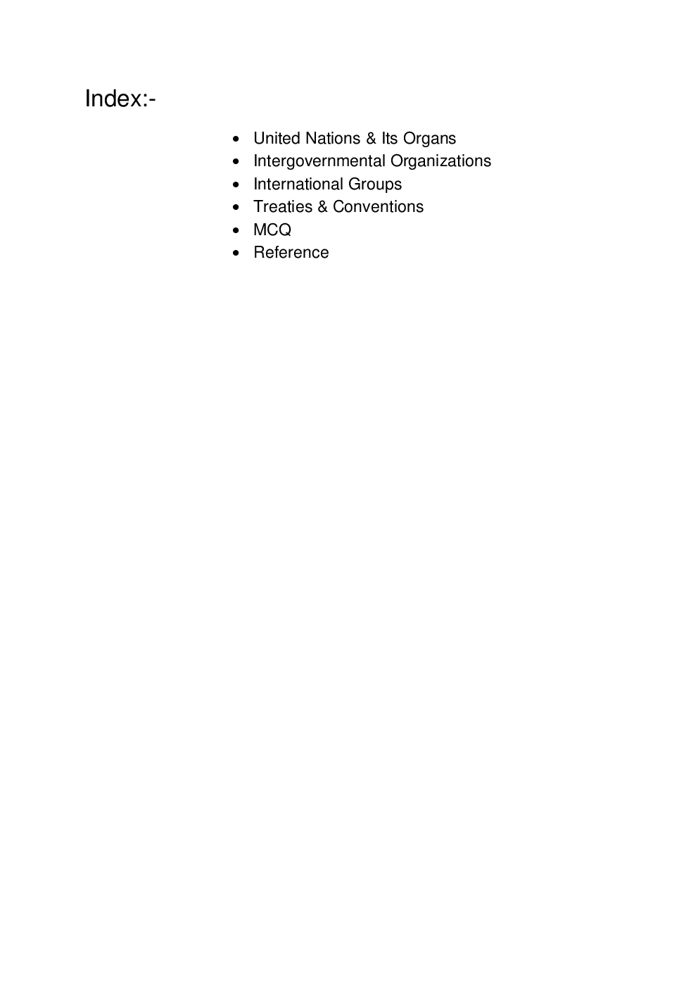 International Relations A Complet Study Material For IAS  Exam - Page 2