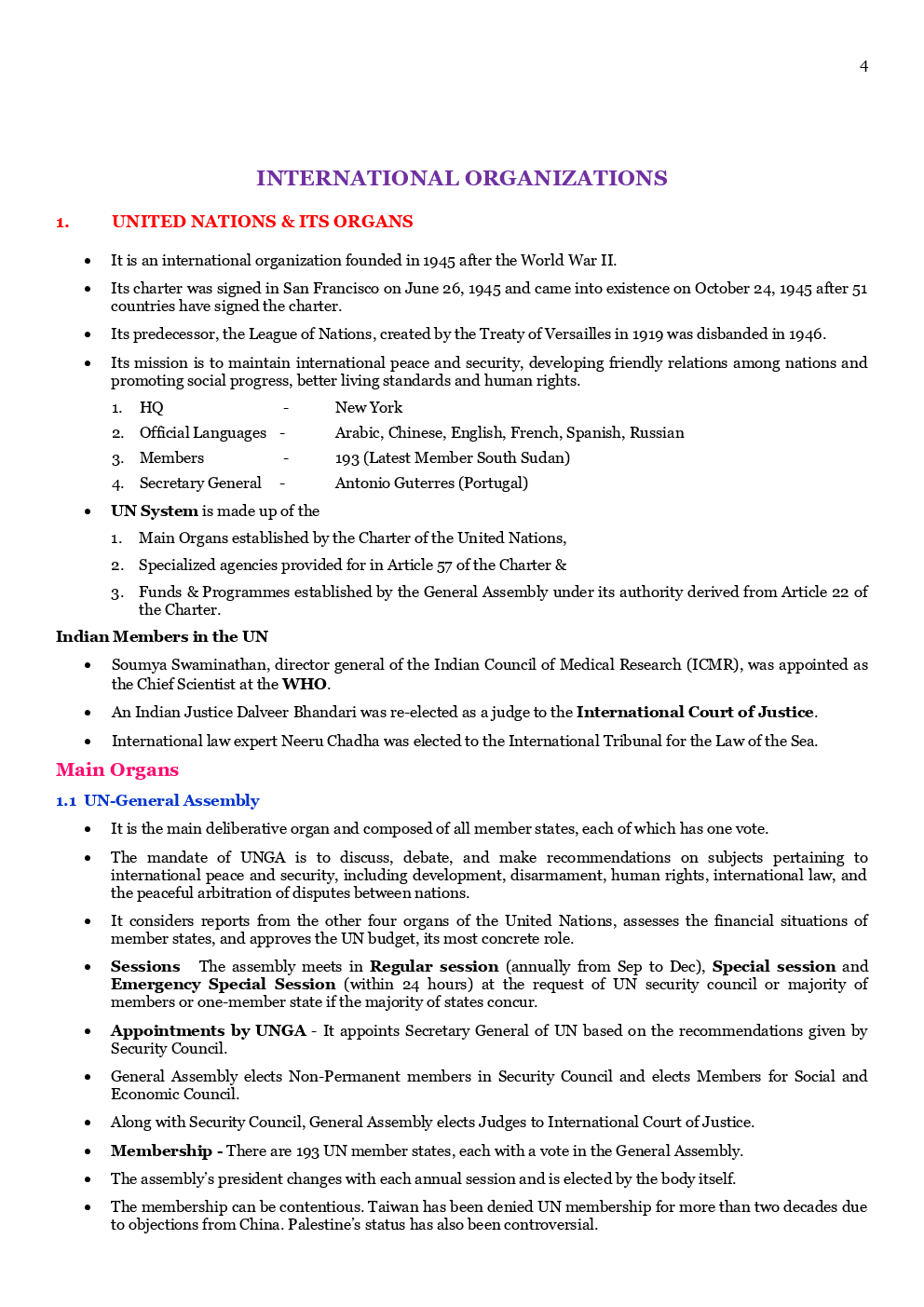 International Relations A Complet Study Material For IAS  Exam - Page 3