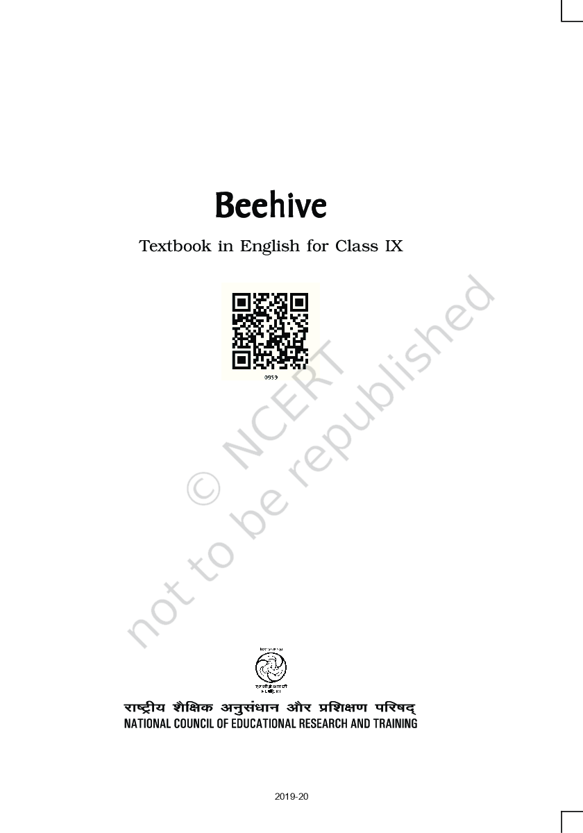 NCERT Beehive Textbook For Class - IX (Latest Edition) - Page 2
