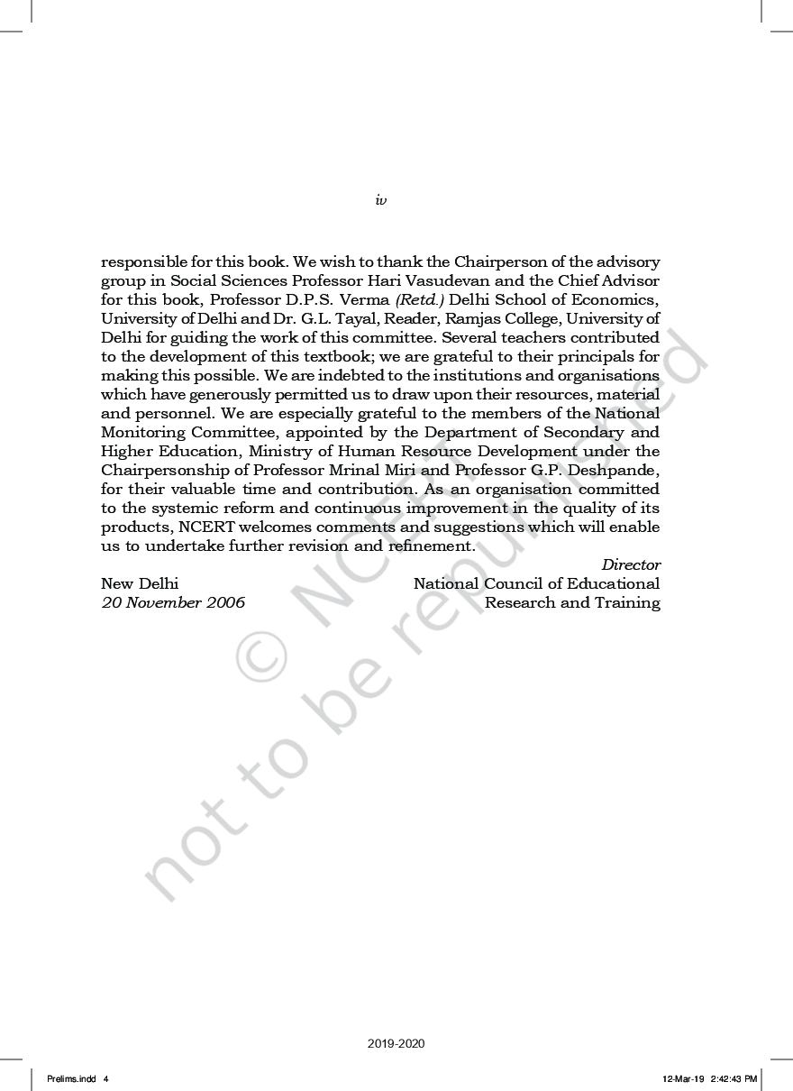 NCERT Business Studies Part - I Textbook For Class - XII (Latest Edition) - Page 5