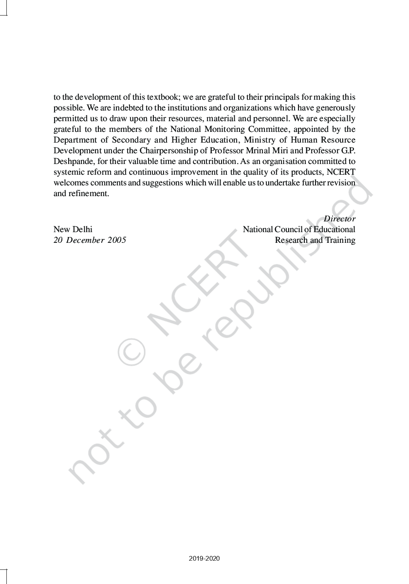 NCERT Mathematics Textbook For Class - IX (Latest Edition) - Page 5