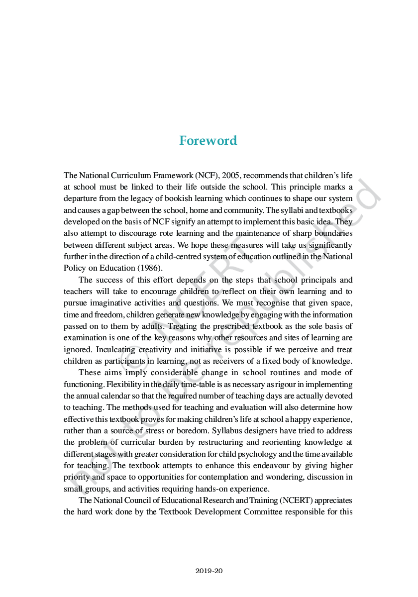 NCERT Mathematics Textbook For Class - XI (Latest Edition) - Page 4