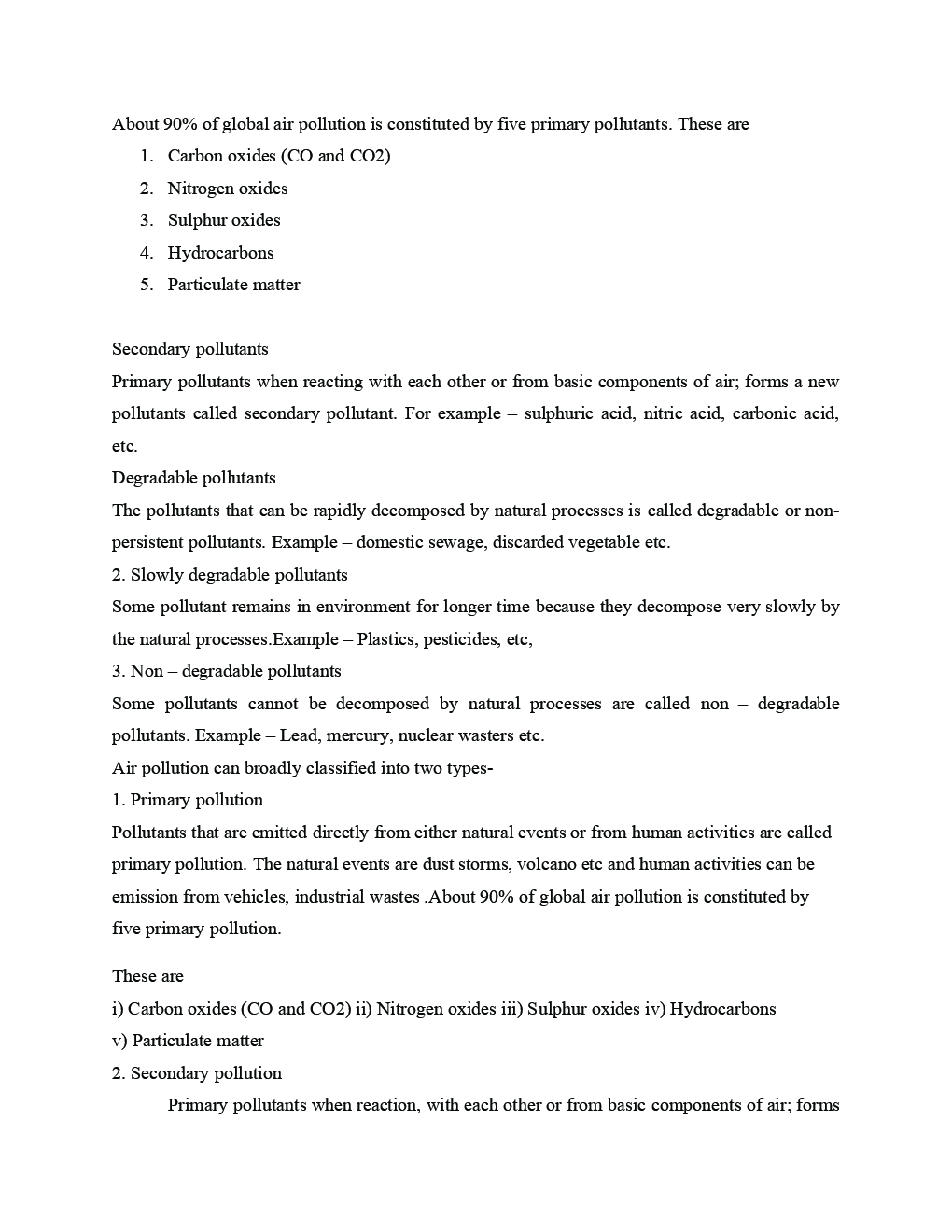 Basics of Environment and Pollution Control Study Material For RRB JE - Page 5
