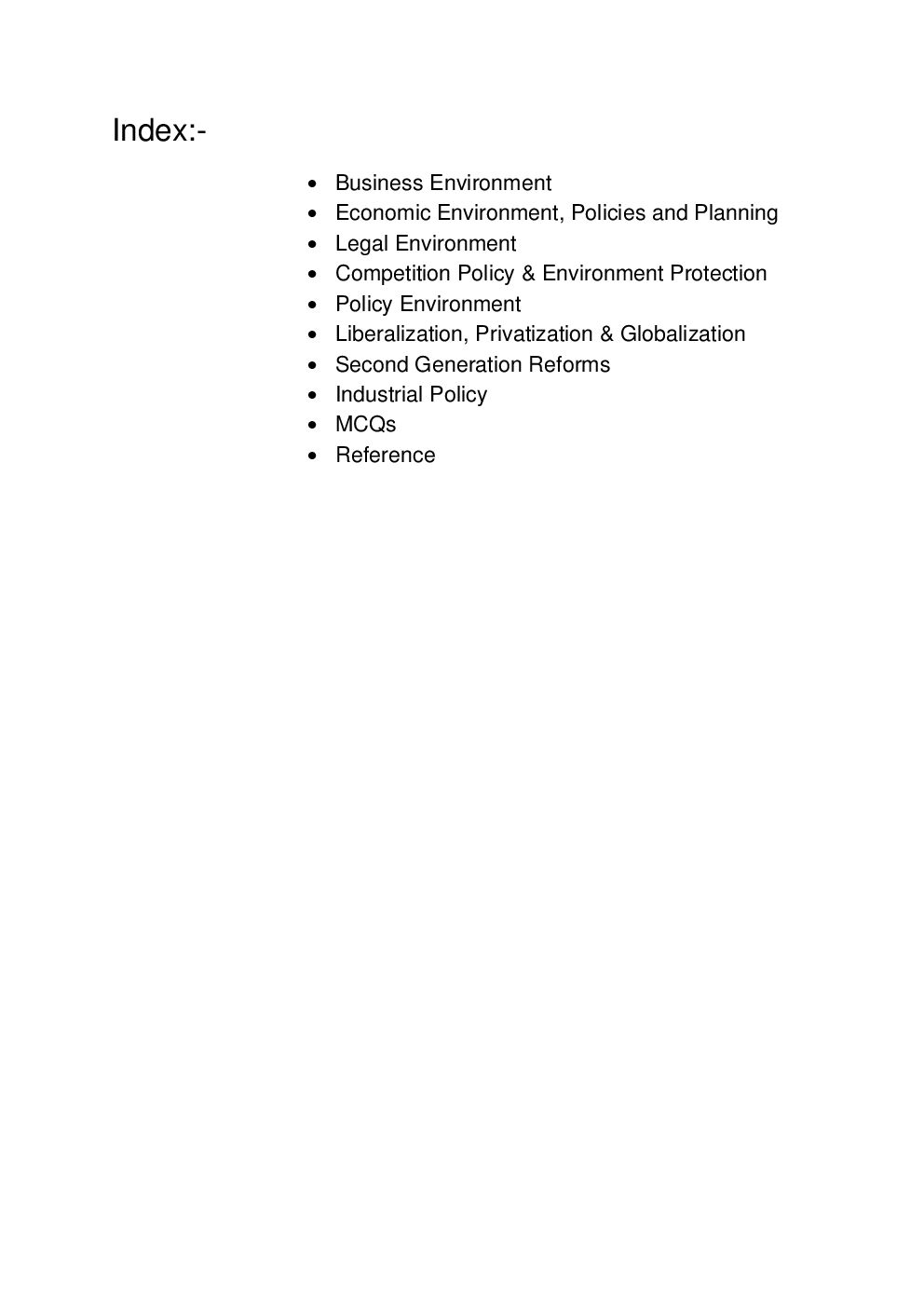 Business Environment and International Business-UGC NET Commerce - Page 2