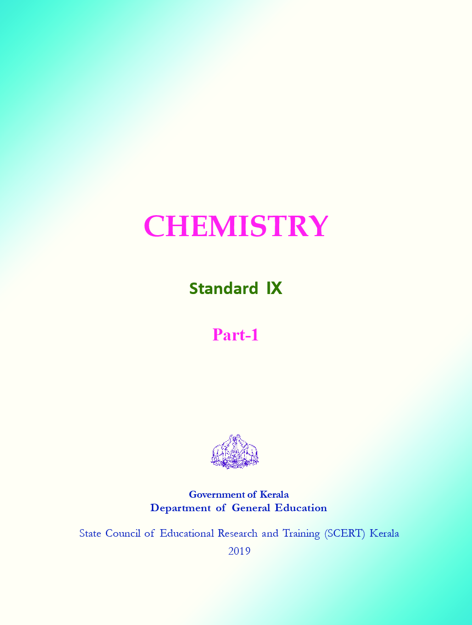 SCERT Chemistry Part-I Tectbook For Class-IX - Page 2
